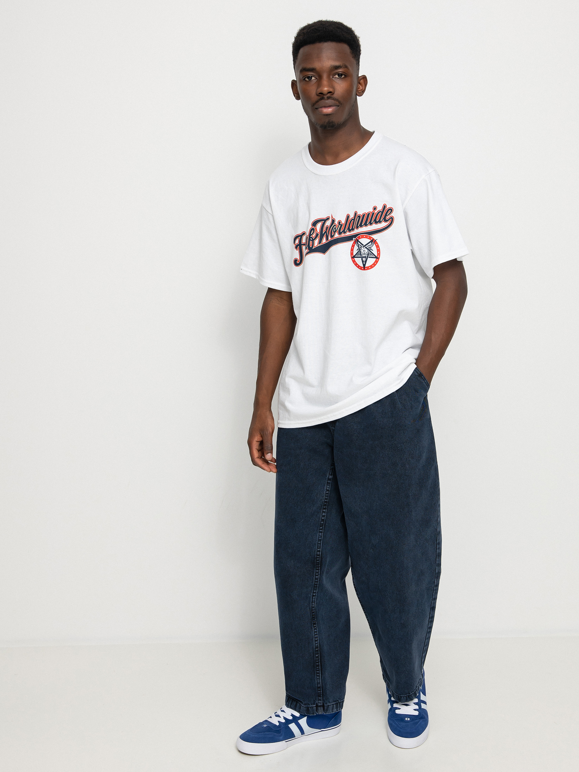 HUF X Thrasher Portola T-shirt (white)