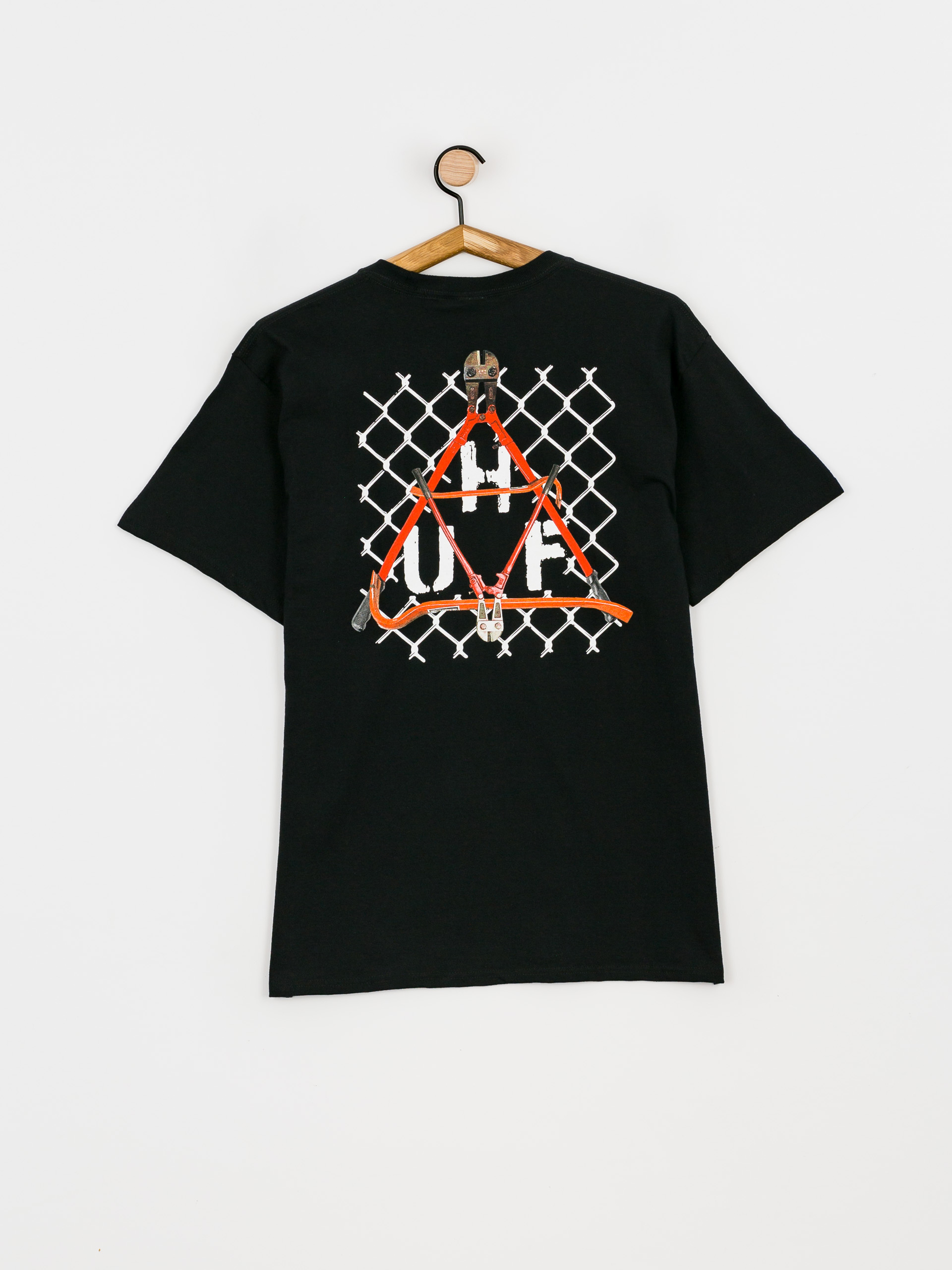 HUF Trespass Triangle T-shirt (black)