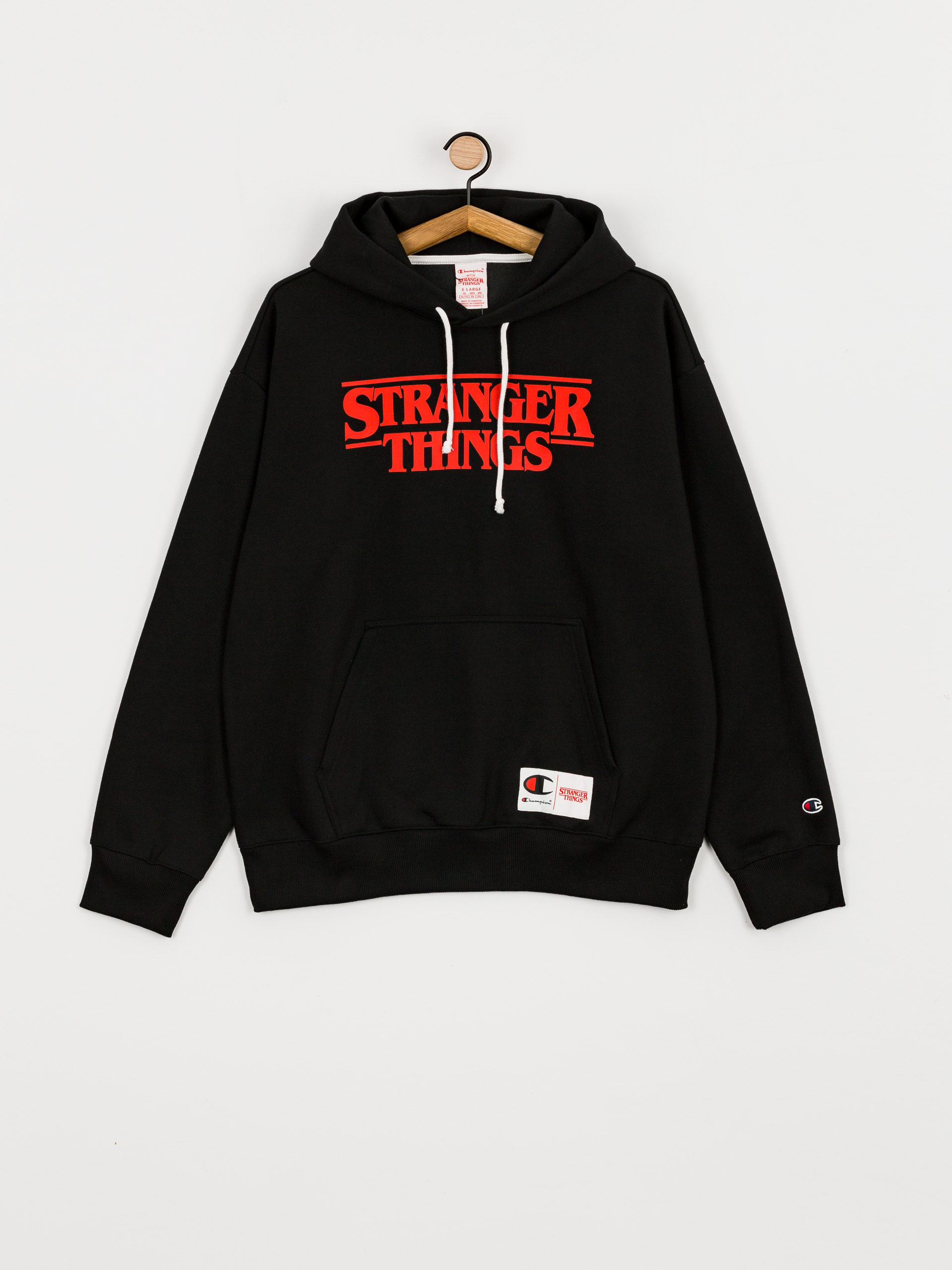 Champion X Stranger Things Hooded Sweatshirt 217780 HD Hoodie (nbk)
