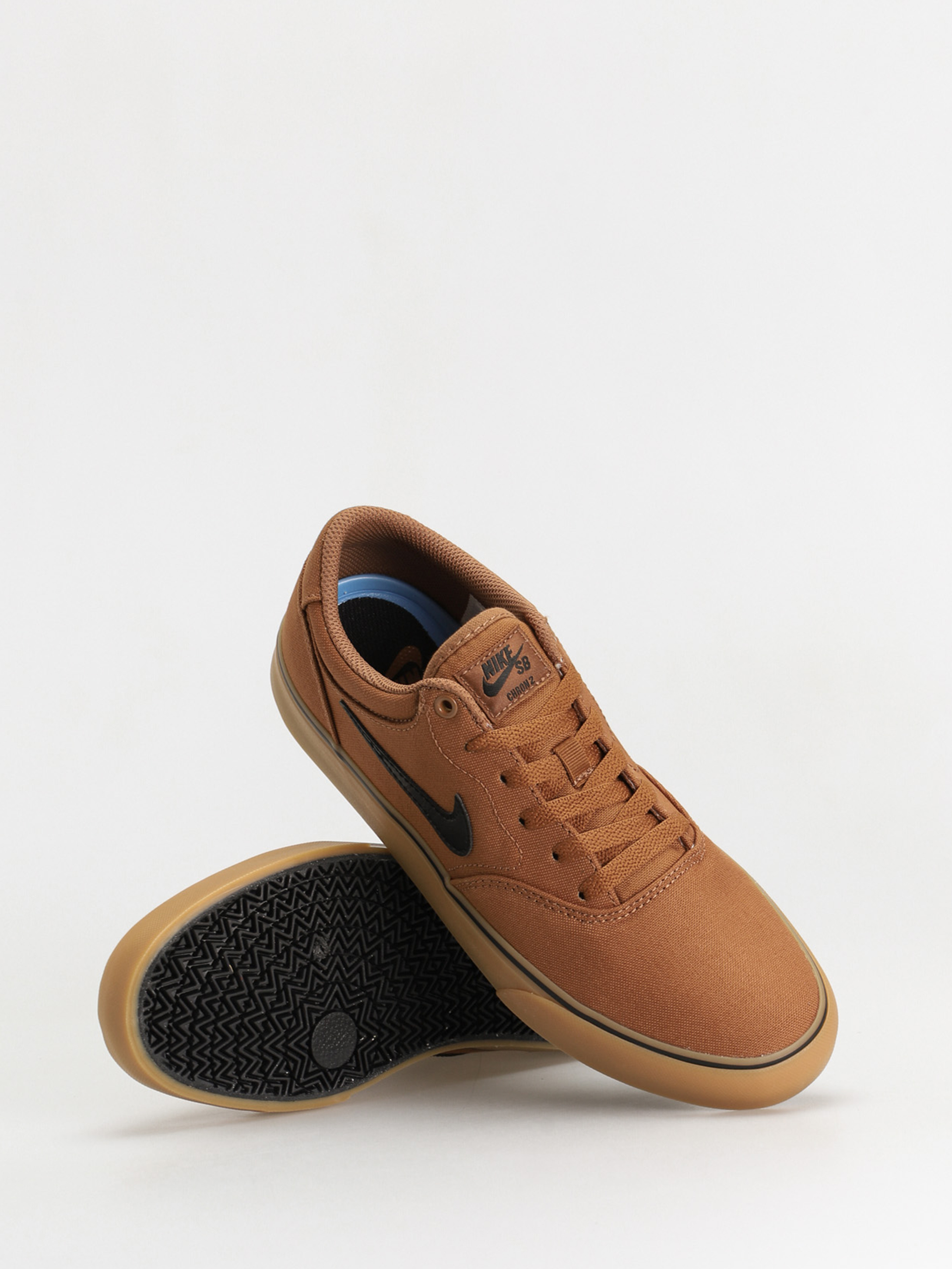 Nike SB Chron 2 Canvas Shoes (ale brown/black ale brown)