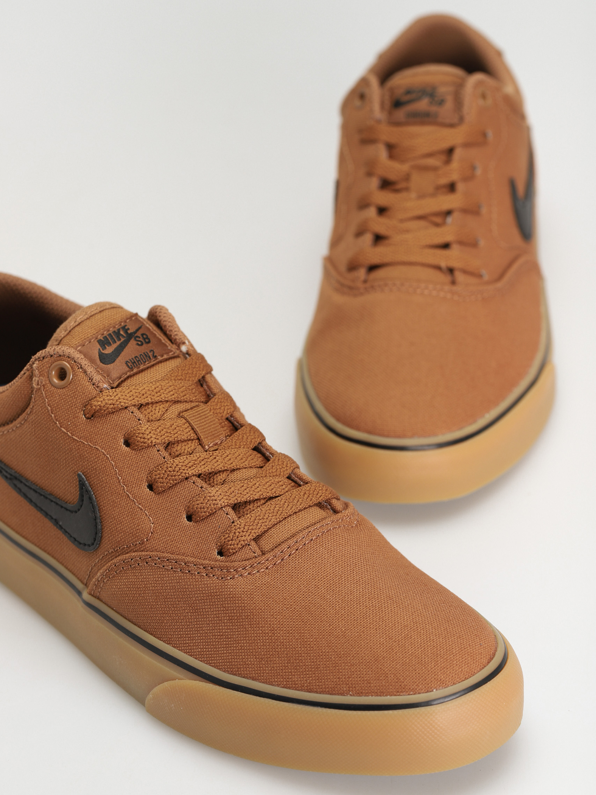 Nike SB Chron 2 Canvas Shoes (ale brown/black ale brown)