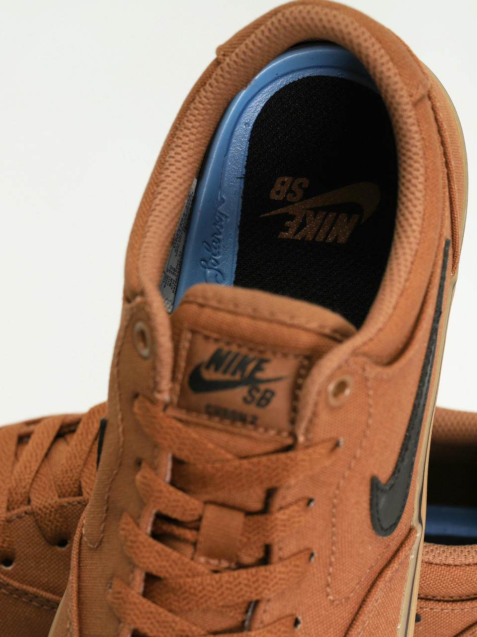 Nike SB Chron 2 Canvas Shoes (ale brown/black ale brown)