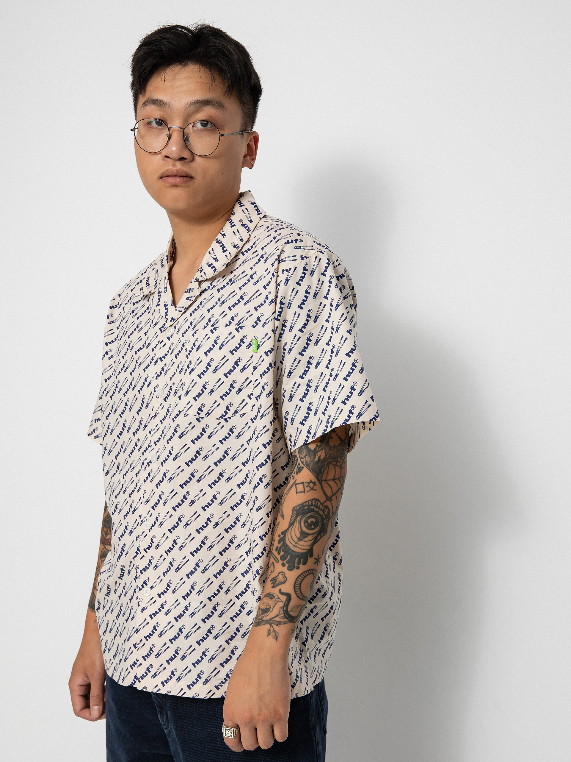 HUF Breaker Shirt (natural)