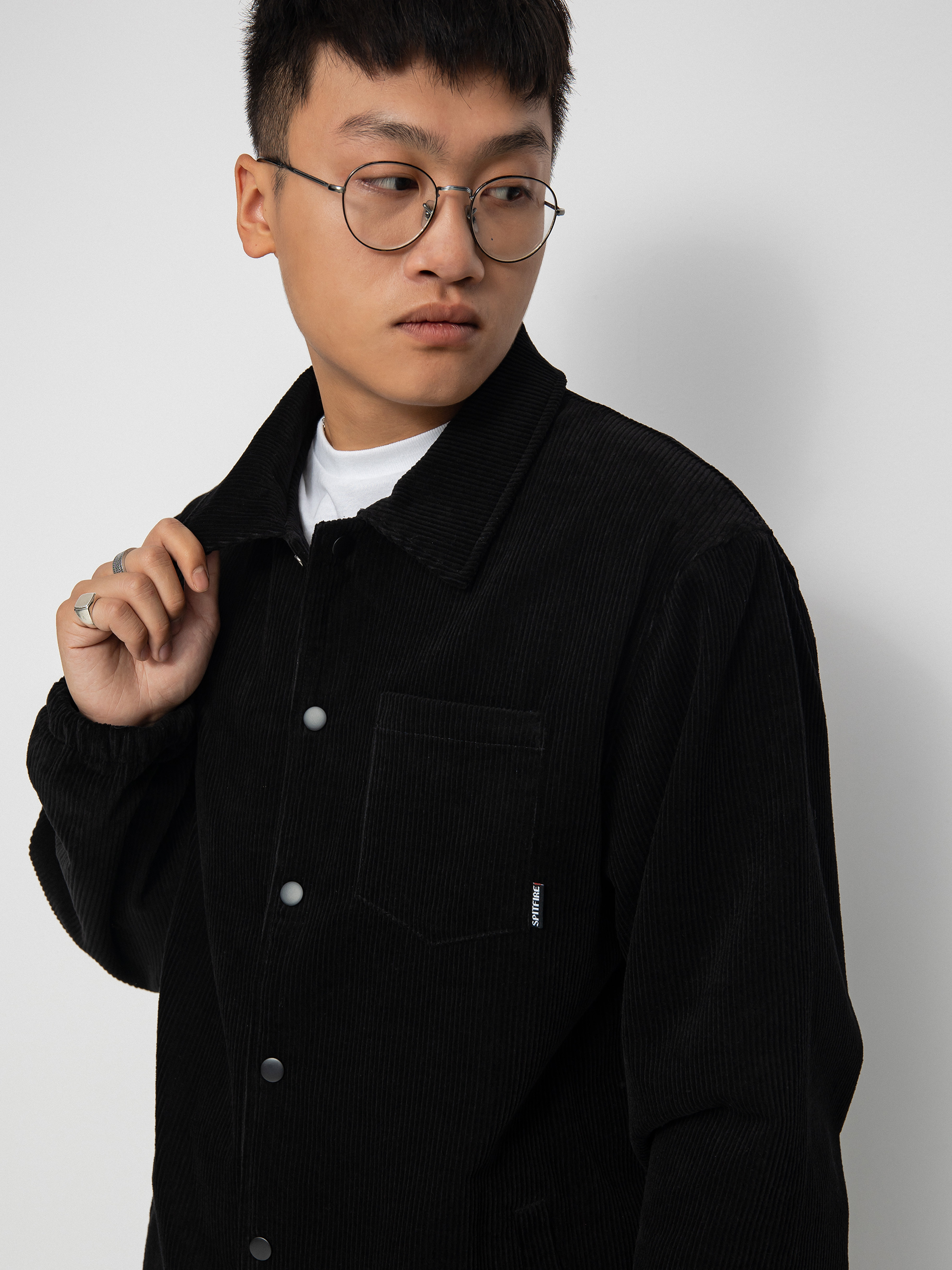 Spitfire Eternal Cord Jacket (black/em)