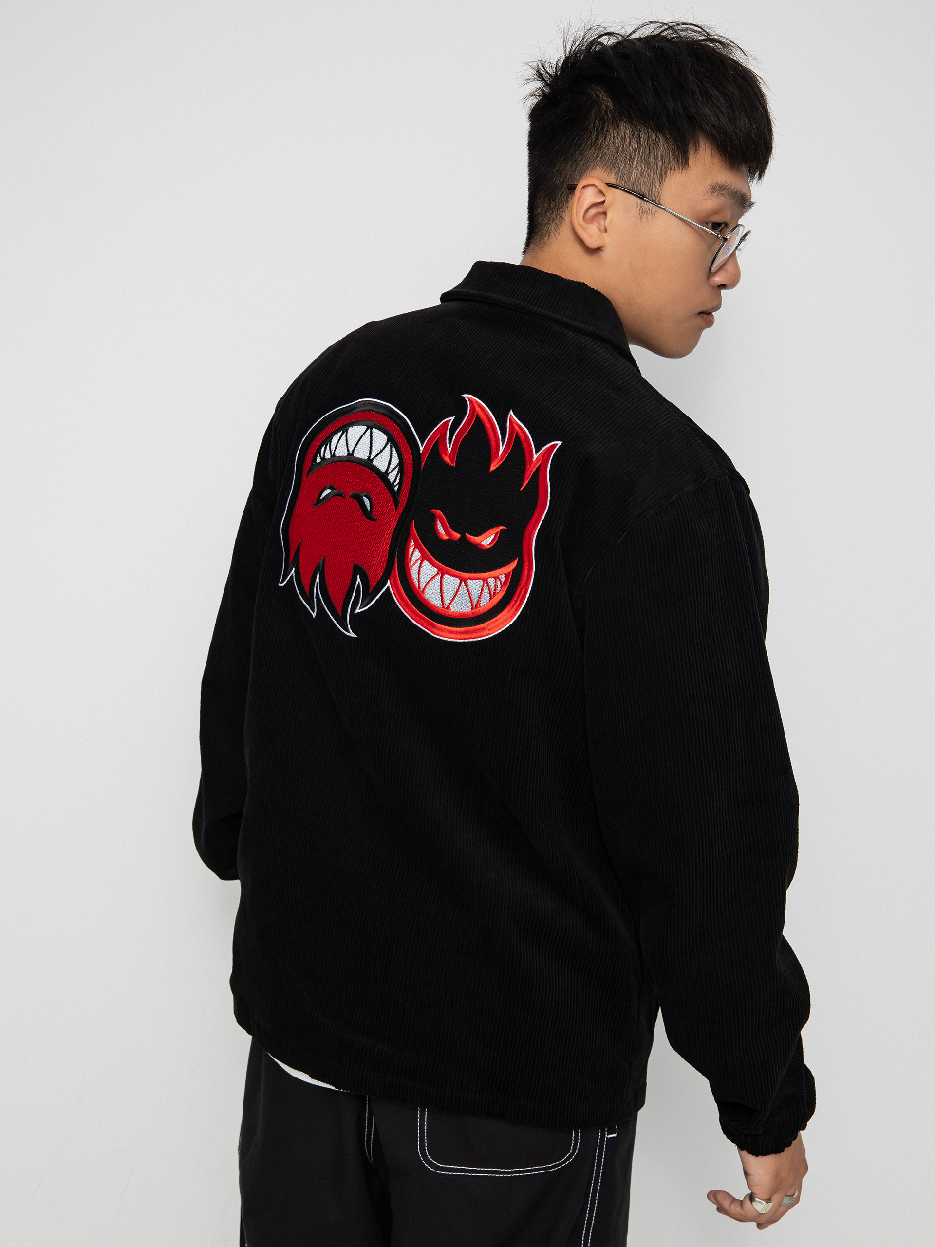 Spitfire Eternal Cord Jacket (black/em)