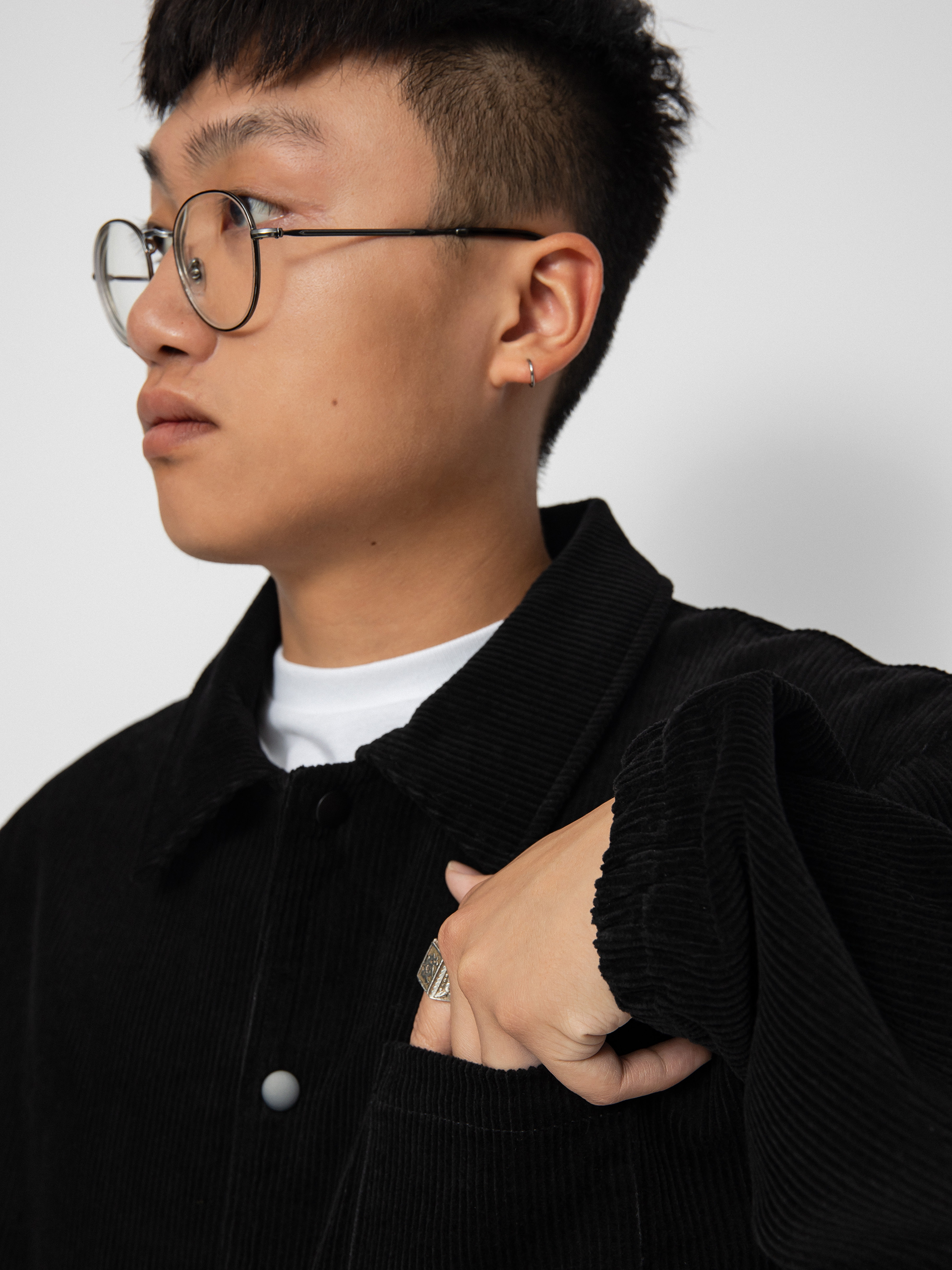 Spitfire Eternal Cord Jacket (black/em)