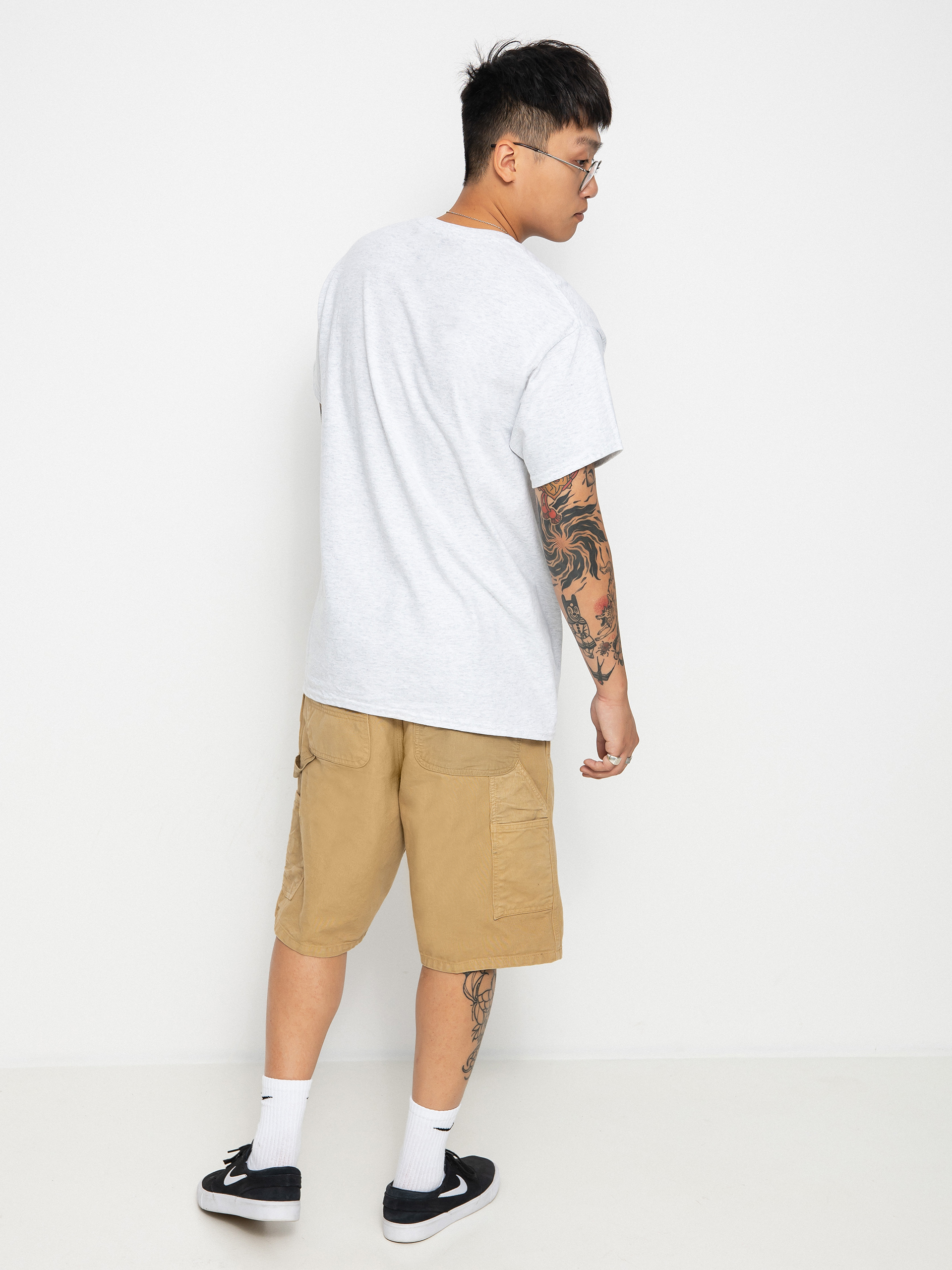 Spitfire Eternal T-shirt (ash/red)