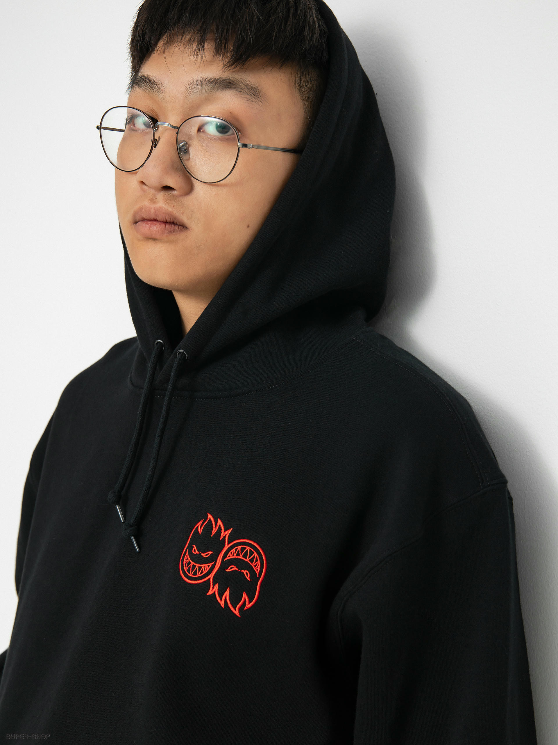 Spitfire Eternal Repeat Black Hoodie