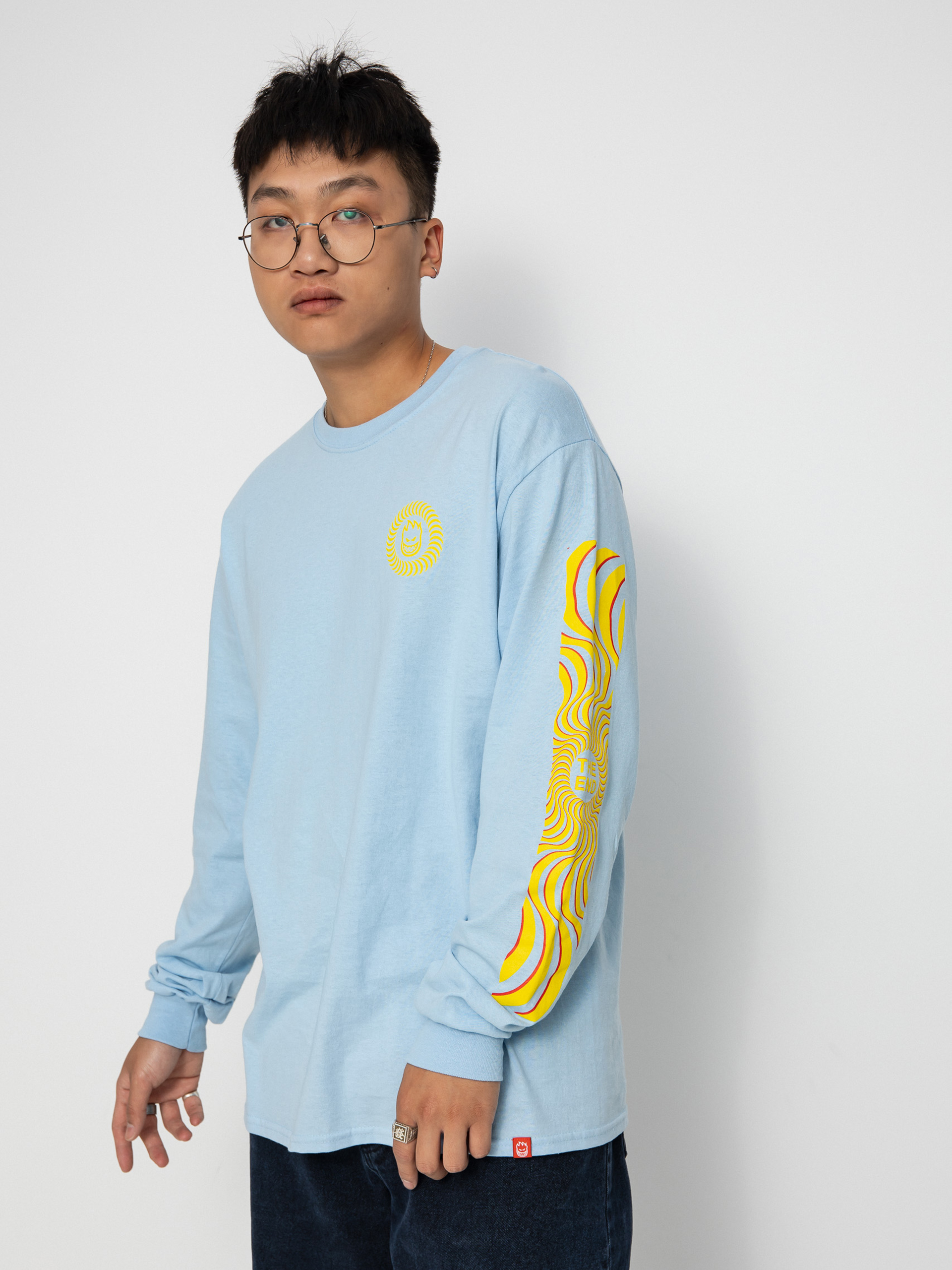Spitfire Clsc Swrl Ovrly Longsleeve (slv/blue)