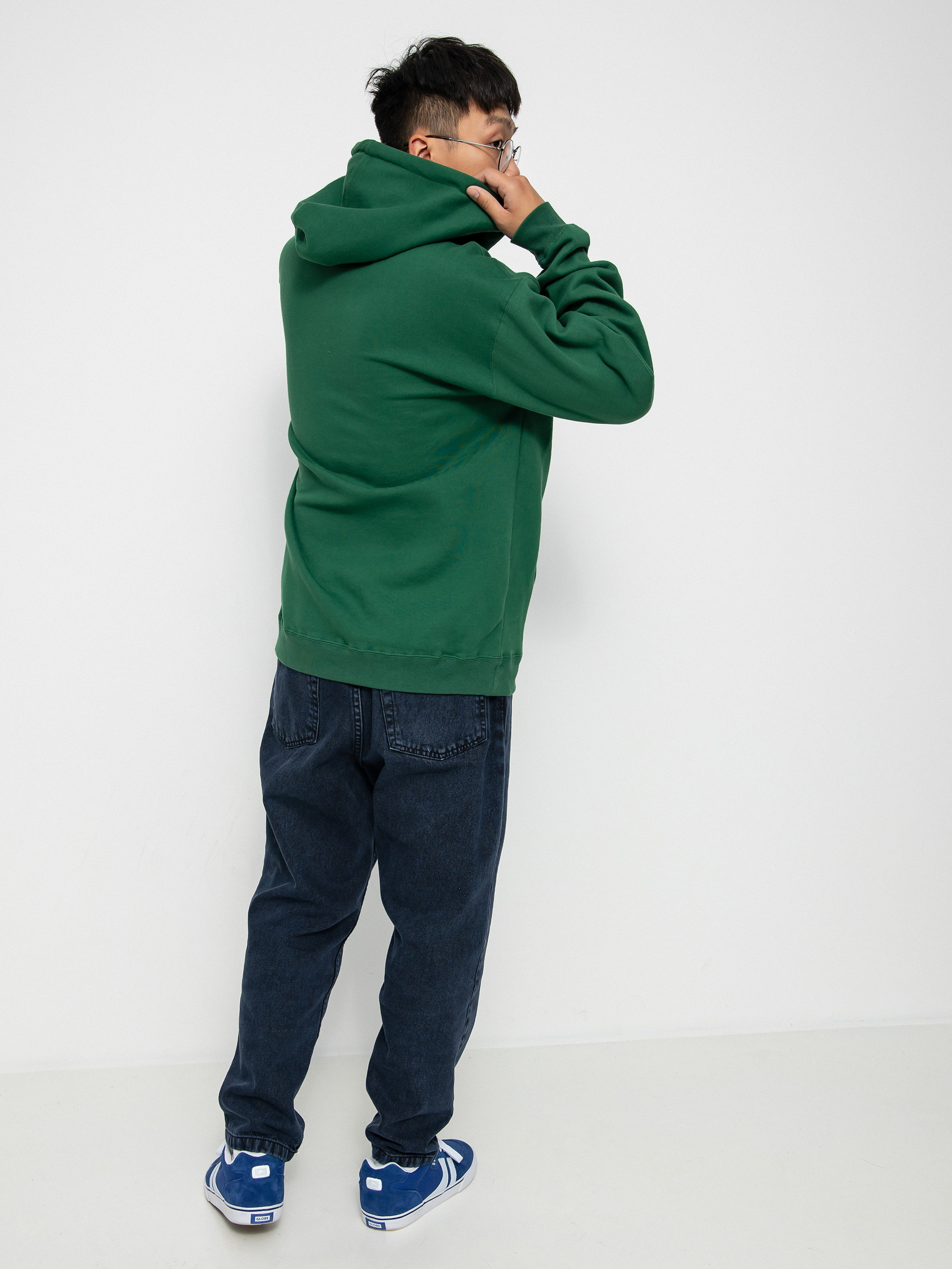 Antihero Eagle HD Hoodie (dark green/brown)