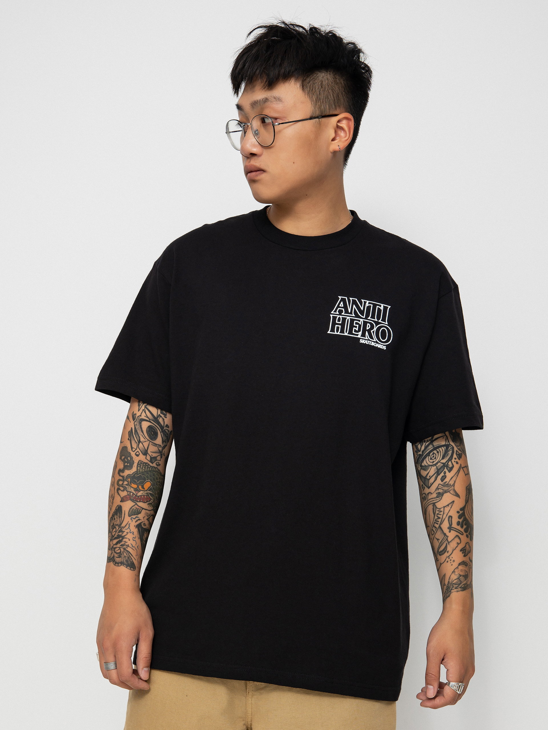 Supr HERO SKATEBOARD Tシャツ Lサイズ ブラック