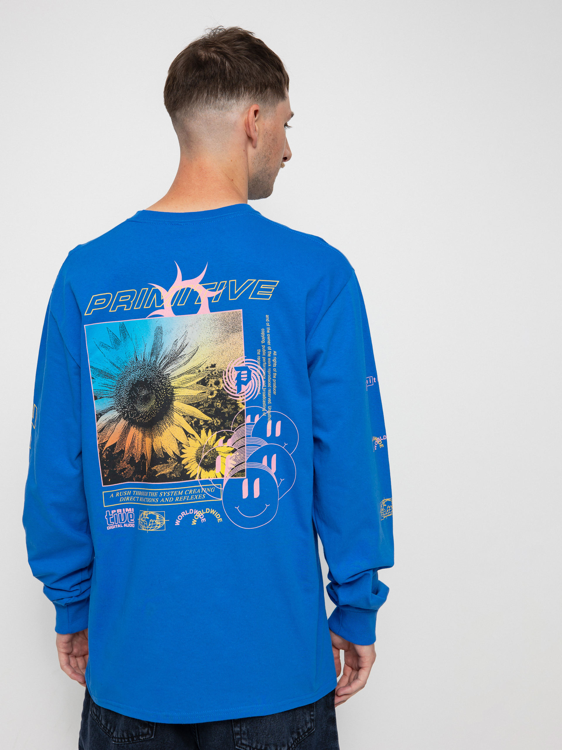 Primitive Demo Longsleeve (royal)