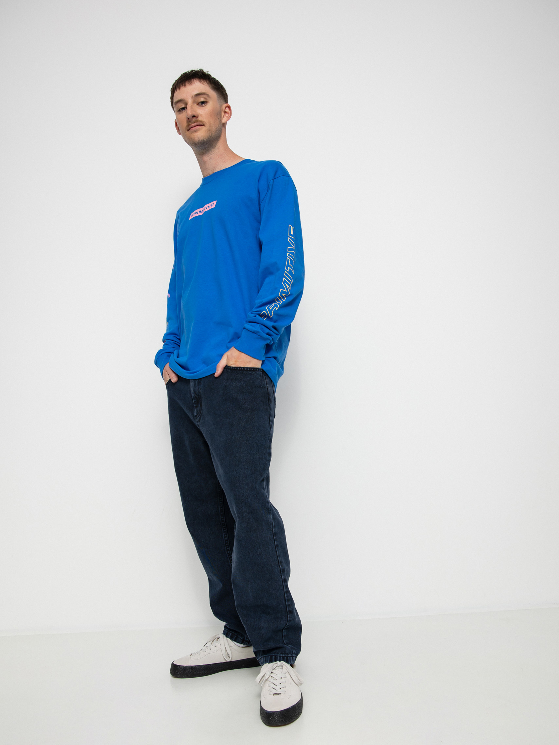 Primitive Demo Longsleeve (royal)