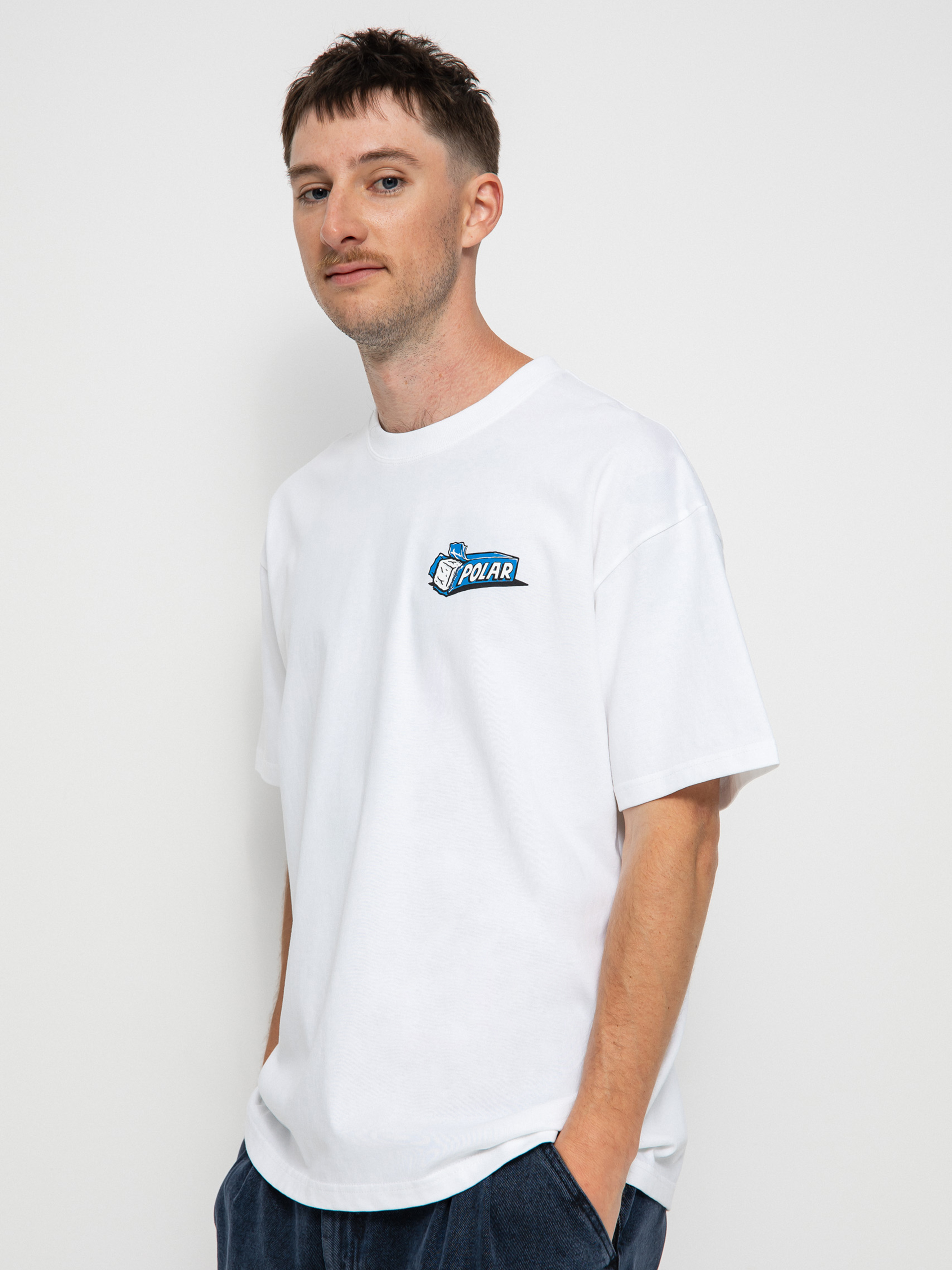 polar t shirt white