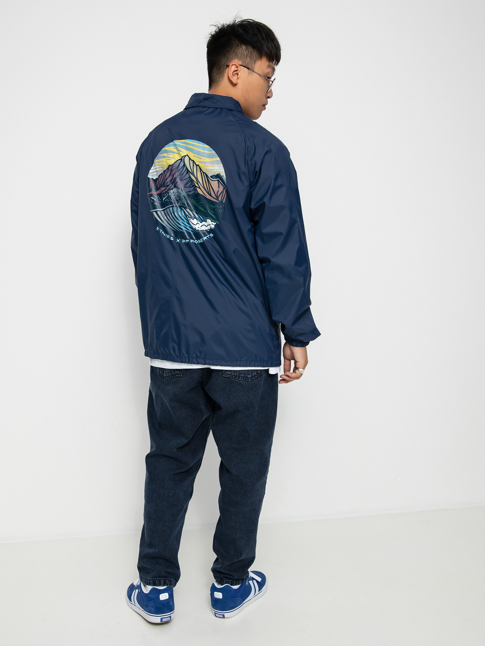 Etnies Rp Coaches Jacket (navy)