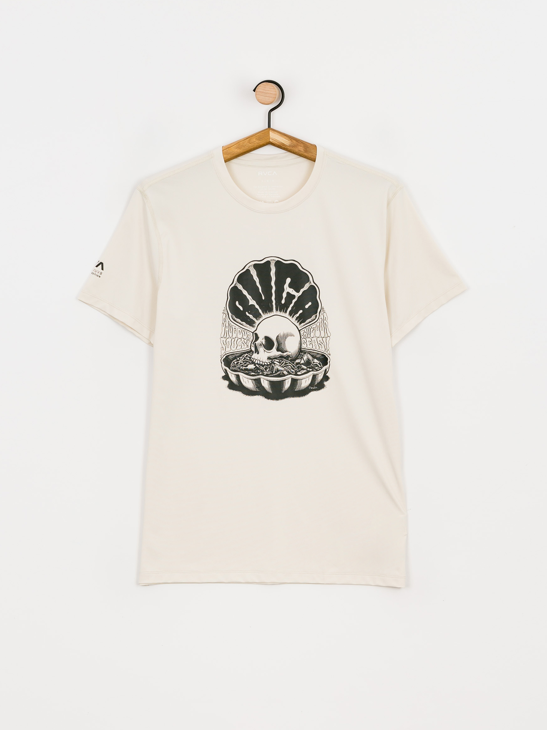RVCA Rvca Surf Shirt Prin T-Shirt (silver bleach)