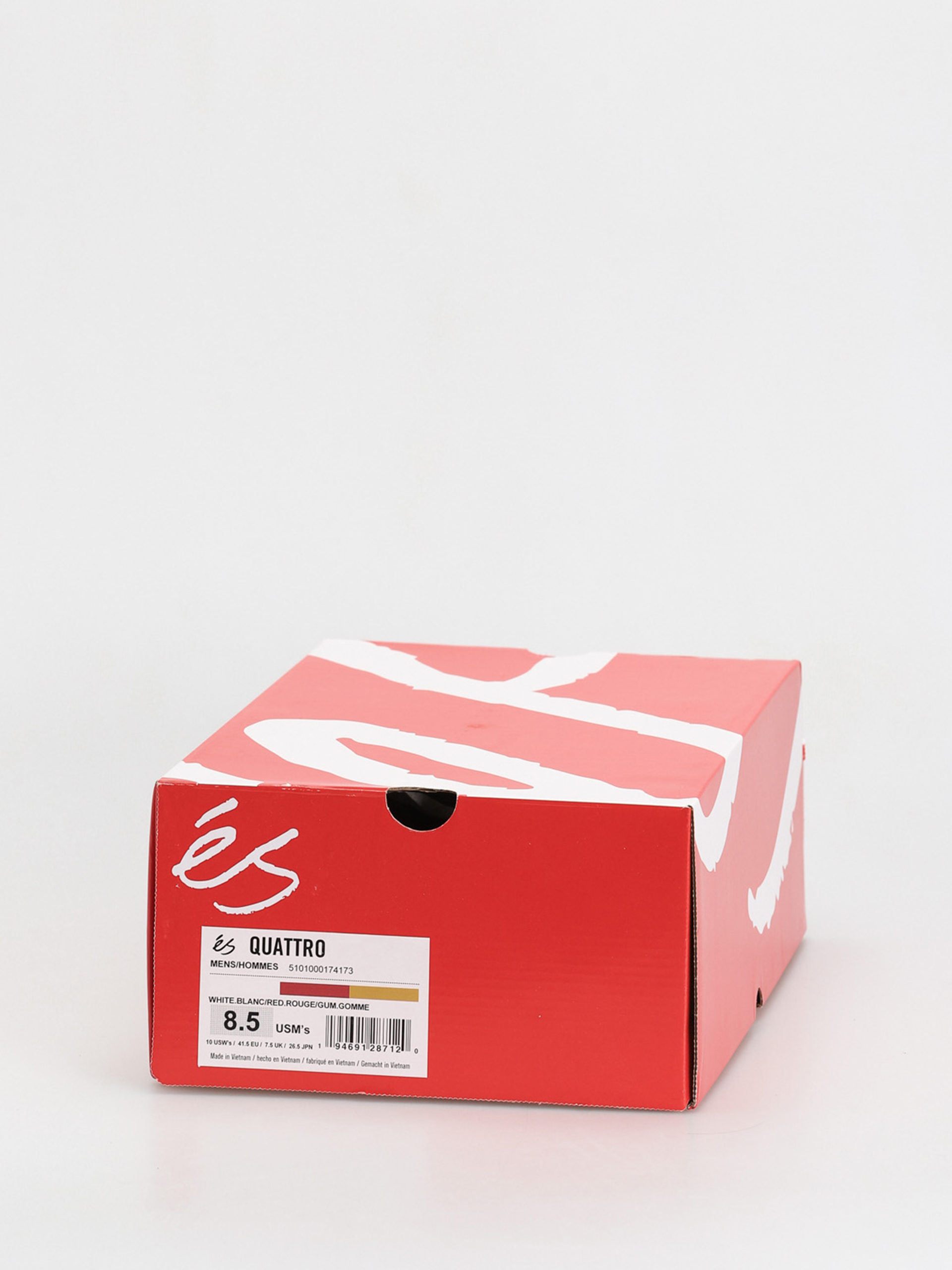 eS Quattro Shoes (white/red/gum)