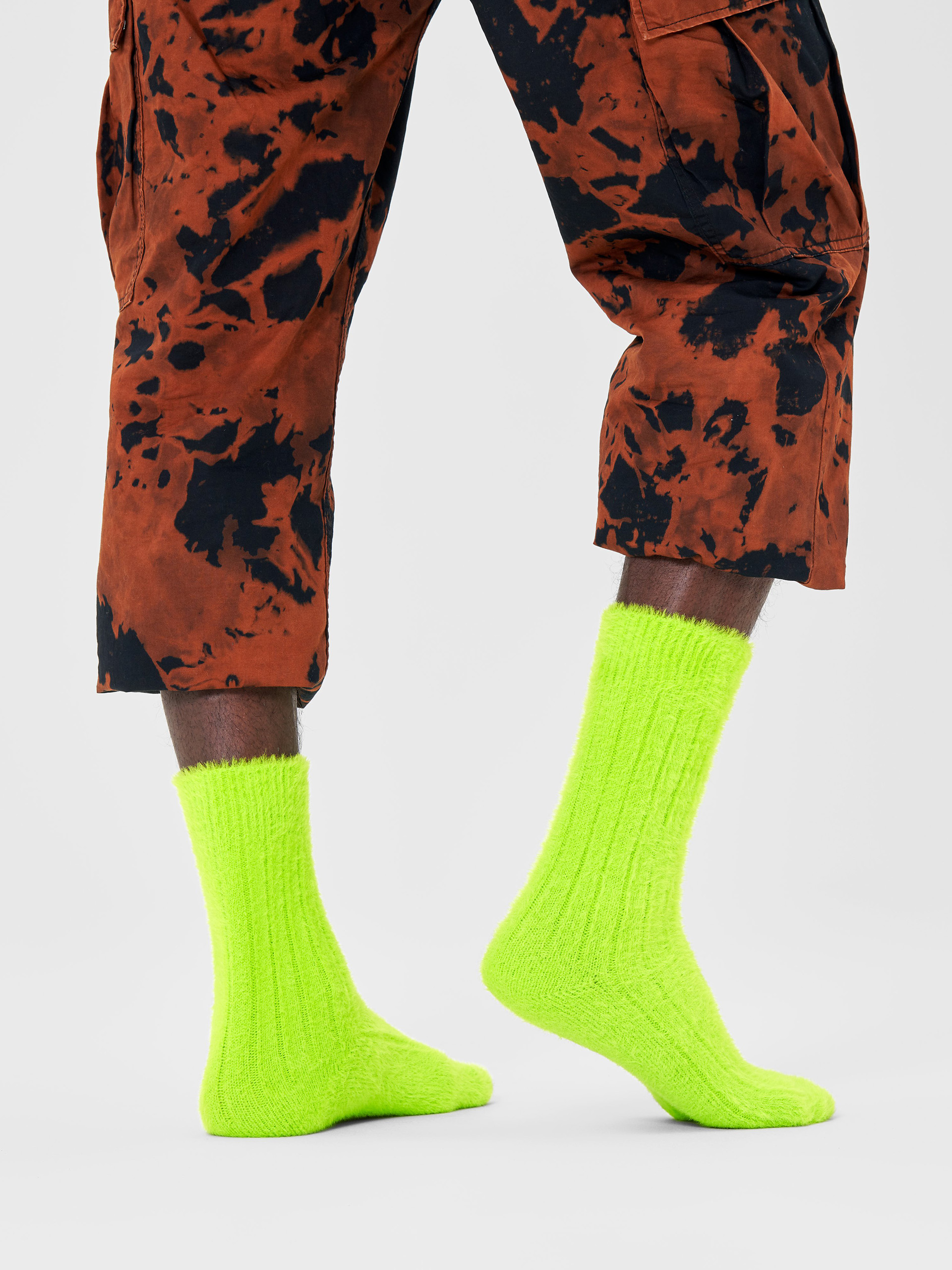 Happy Socks Fluffy Friend Socks (violet)