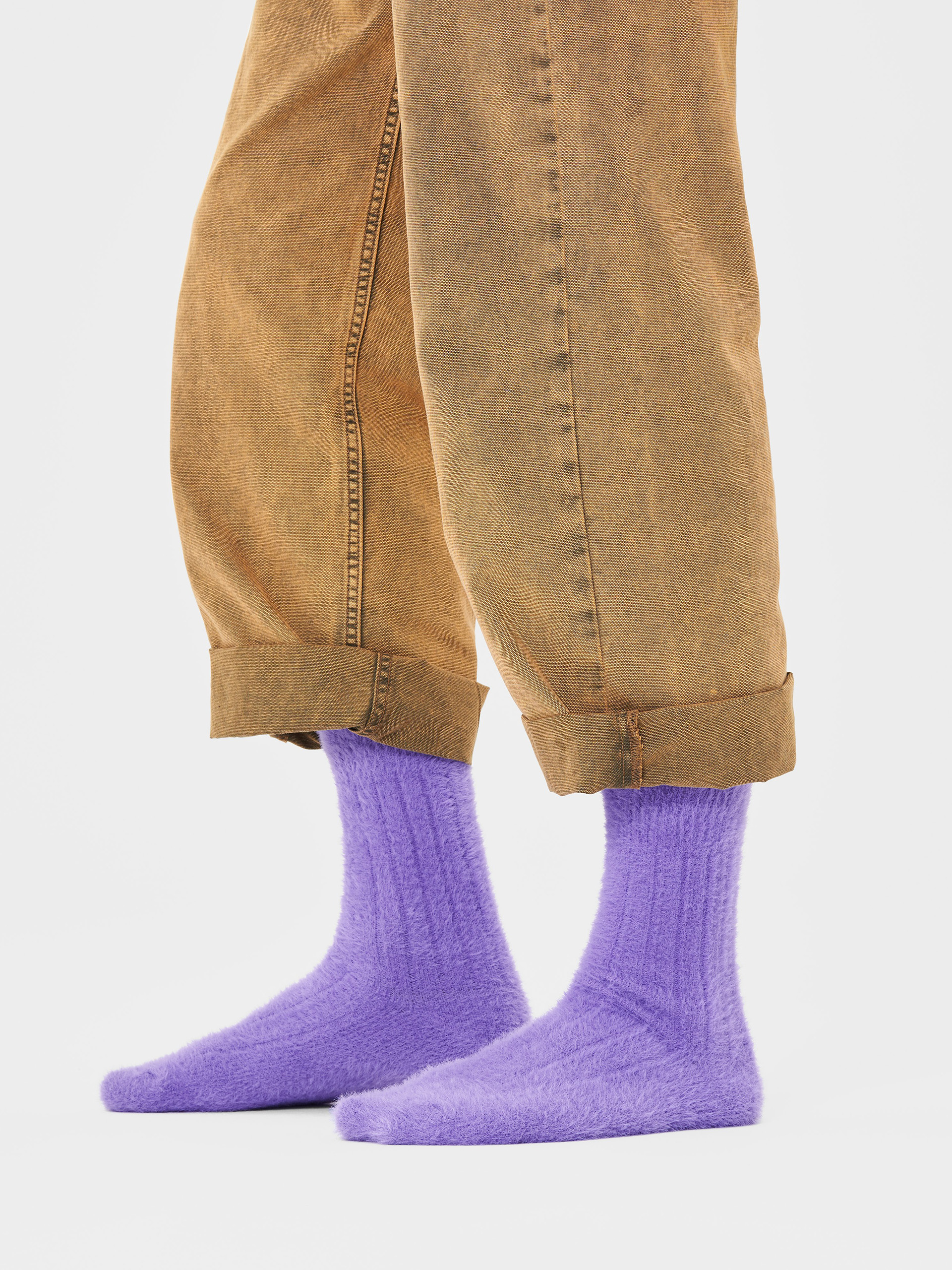 Happy Socks Fluffy Friend Socks (green)