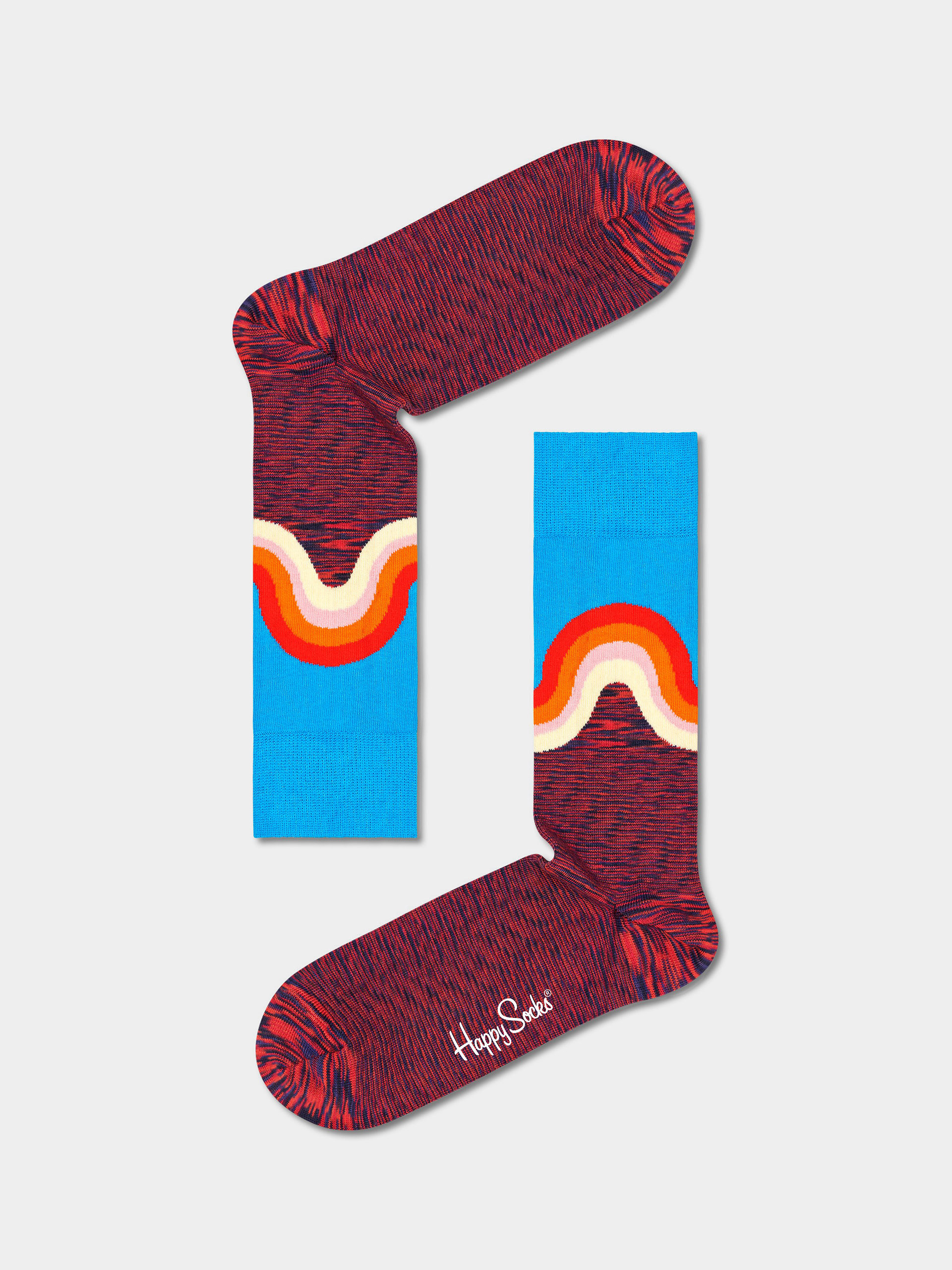 Happy Socks Jumbo Wave Socken (multi)