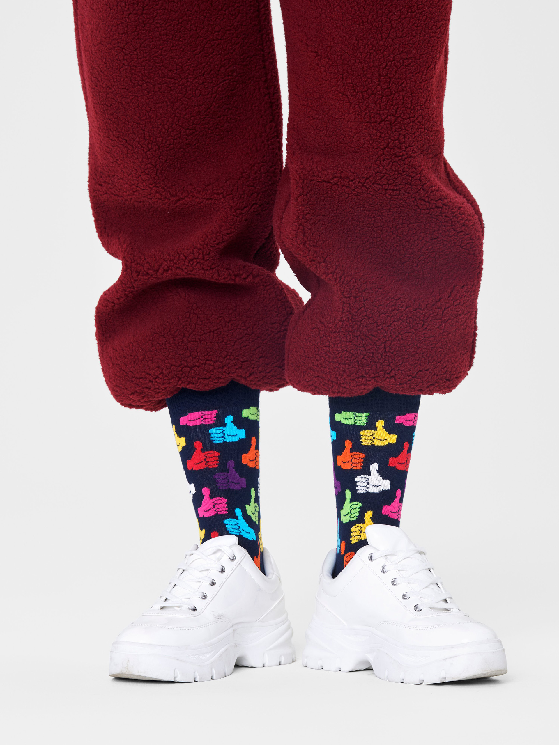Happy Socks Thumbs Up Socken (navy)