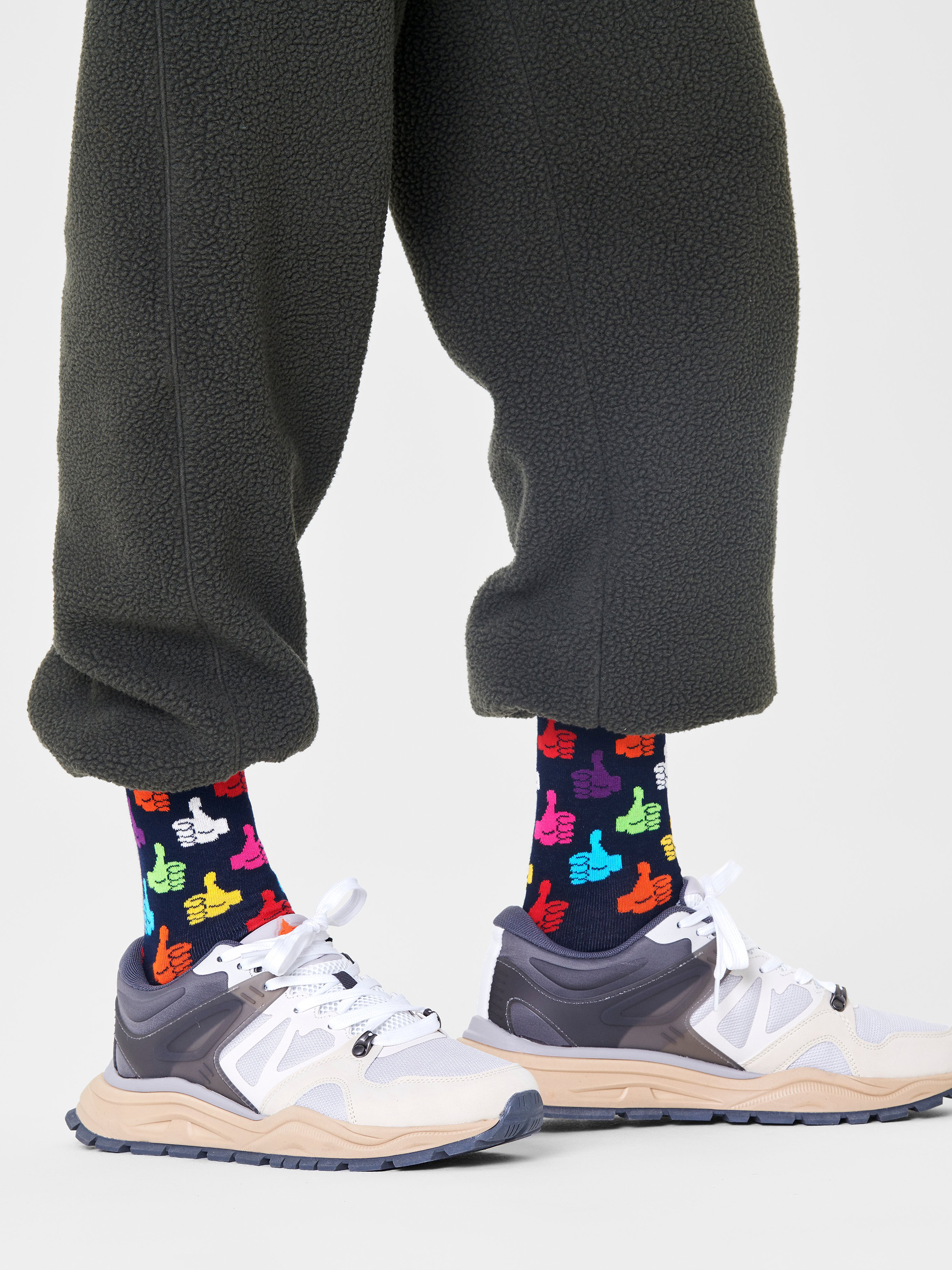 Happy Socks Thumbs Up Socken (navy)