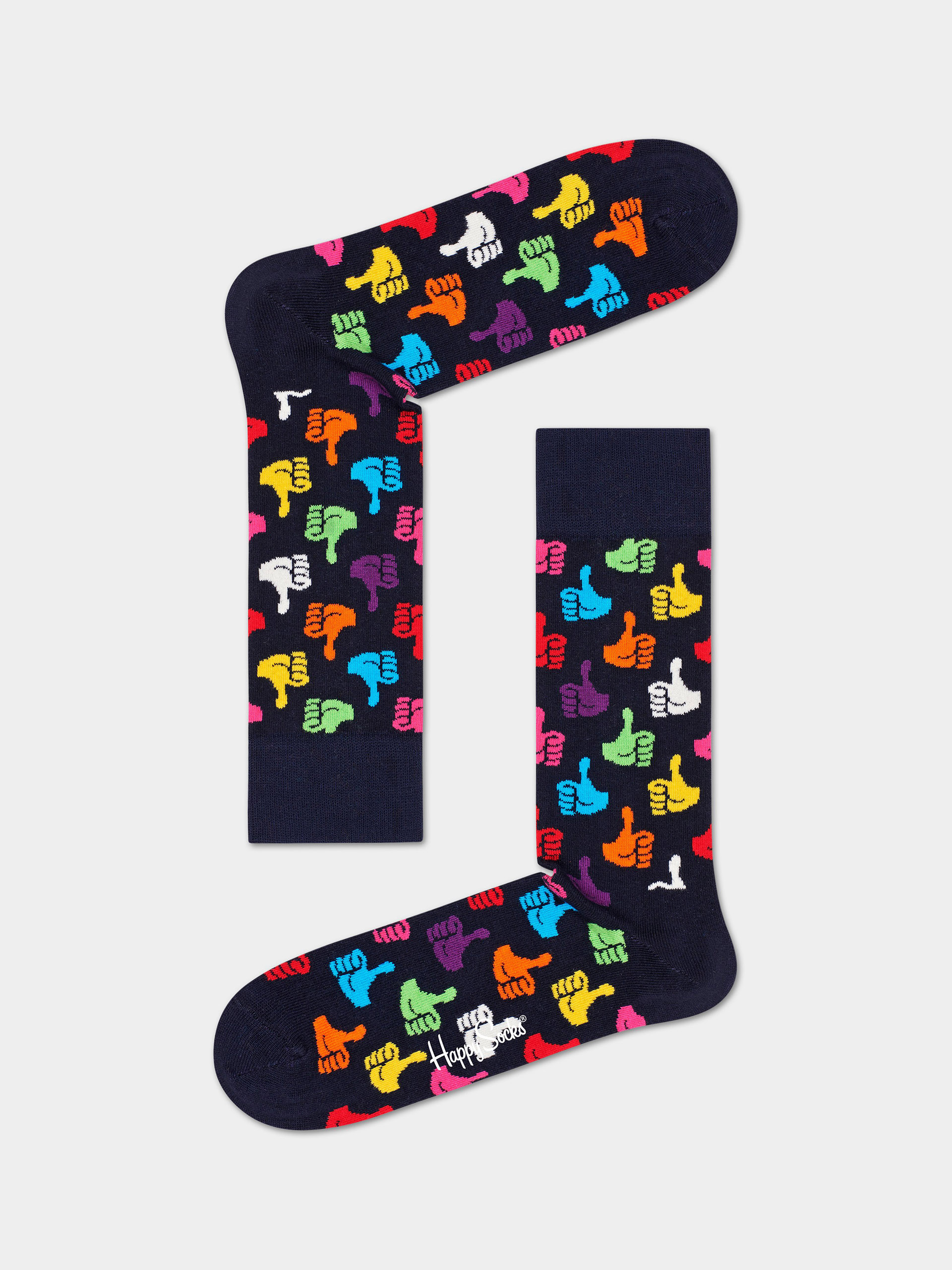 Happy Socks Thumbs Up Socken (navy)