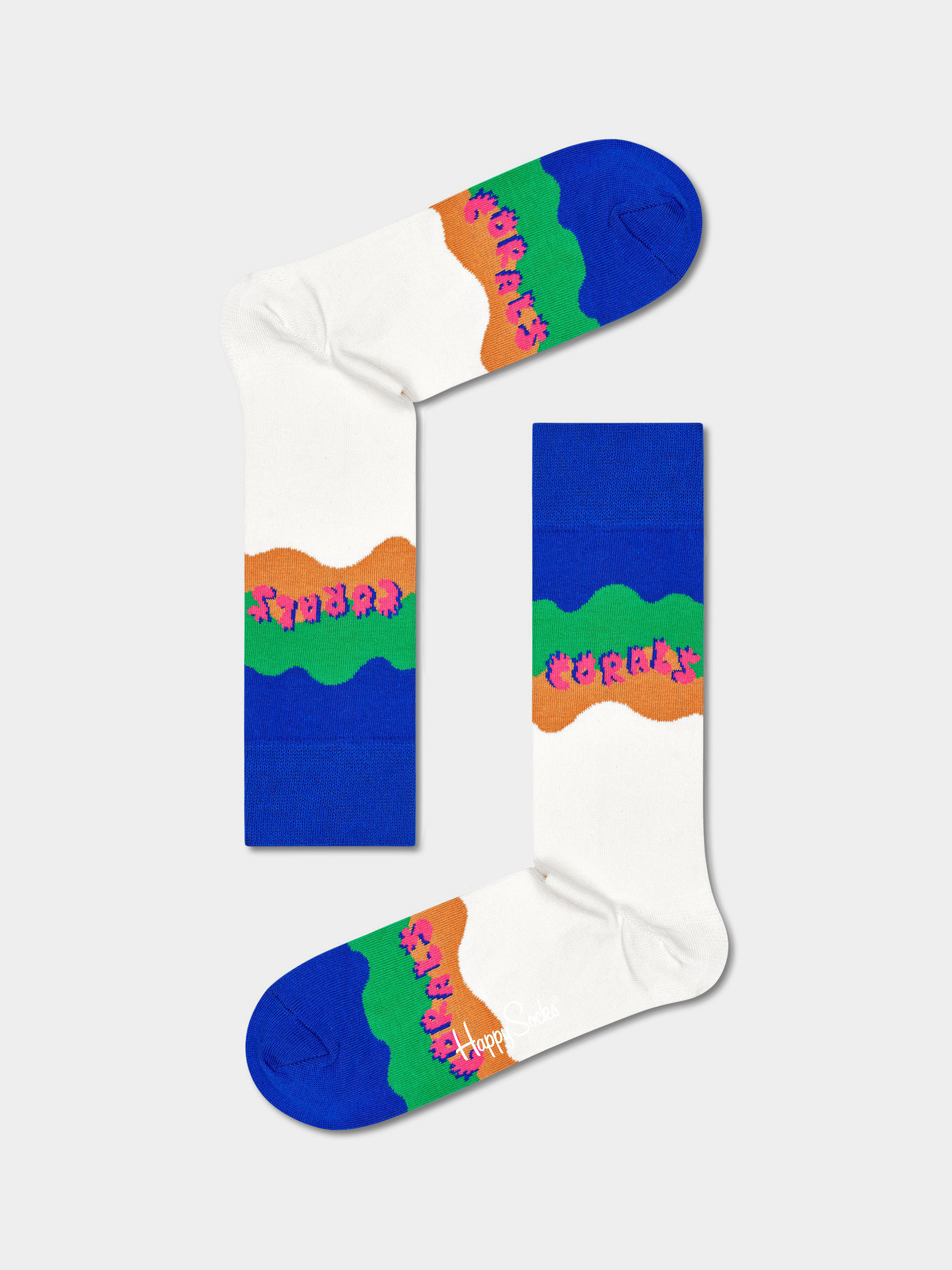 Happy Socks CLASSIC BANANA SOCKS UNISEX 3 PACK - Sokken - navy/blauw