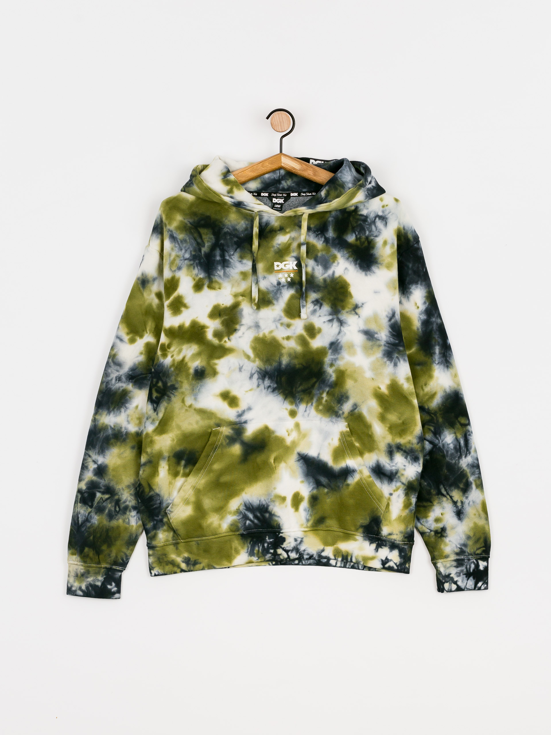 DGK Low Drip Custom HD Hoodie (camo wash)