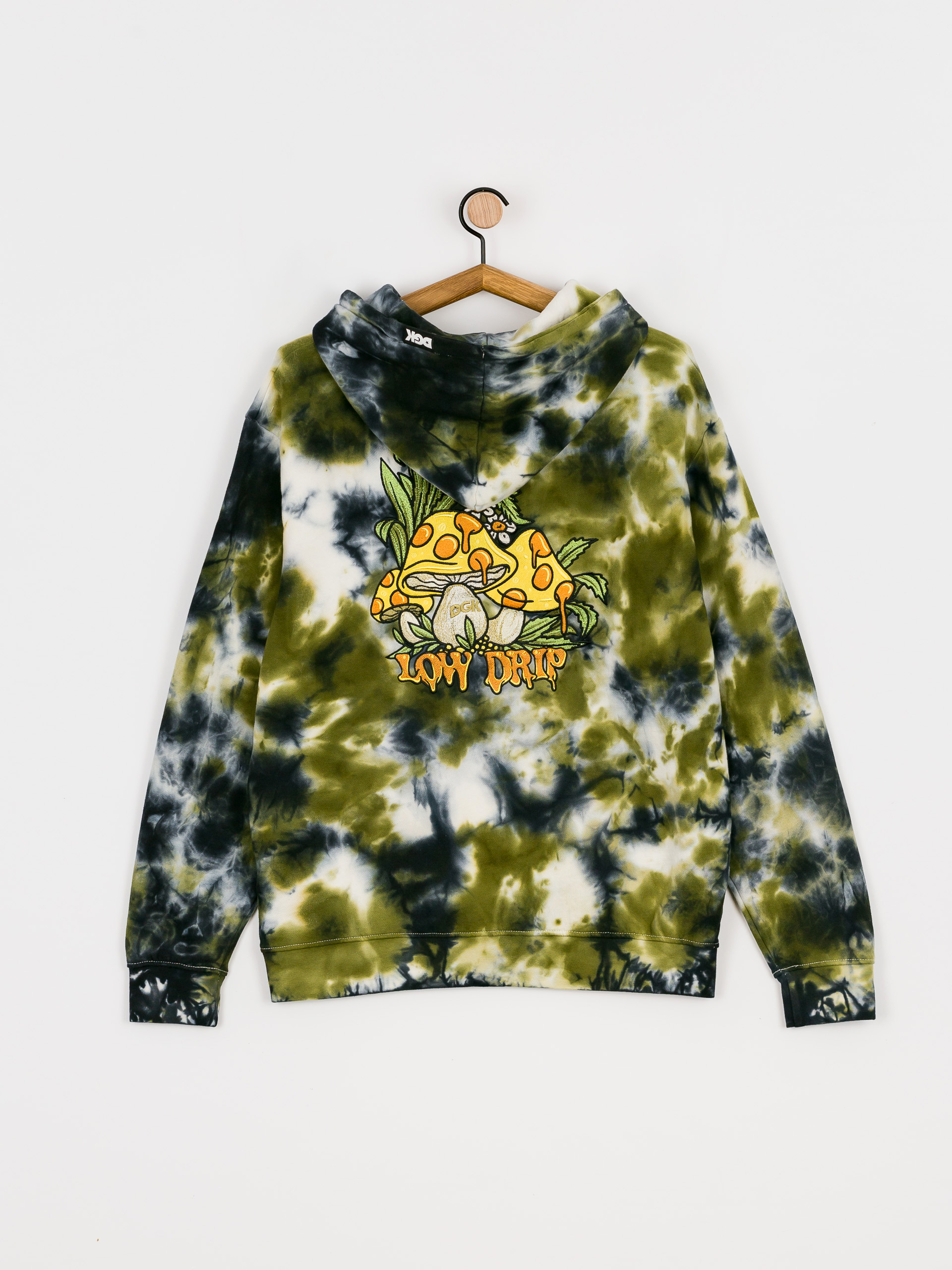 DGK Low Drip Custom HD Hoodie (camo wash)