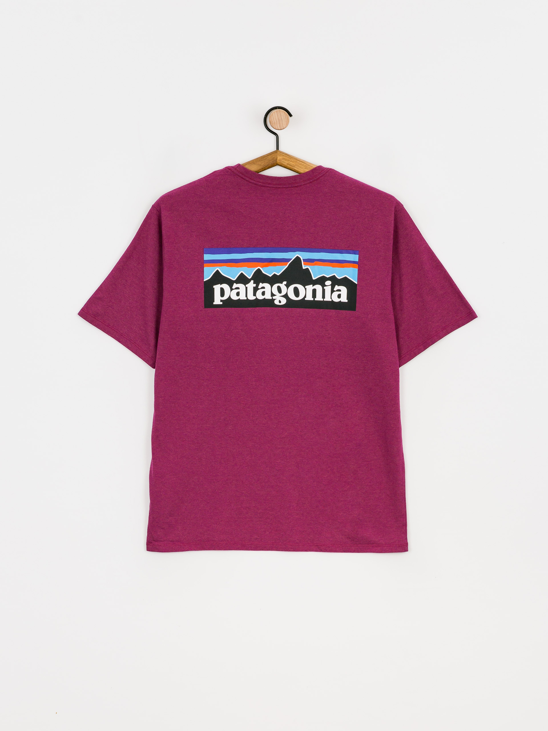 Patagonia P 6 Logo Responsibili T-shirt (star pink)