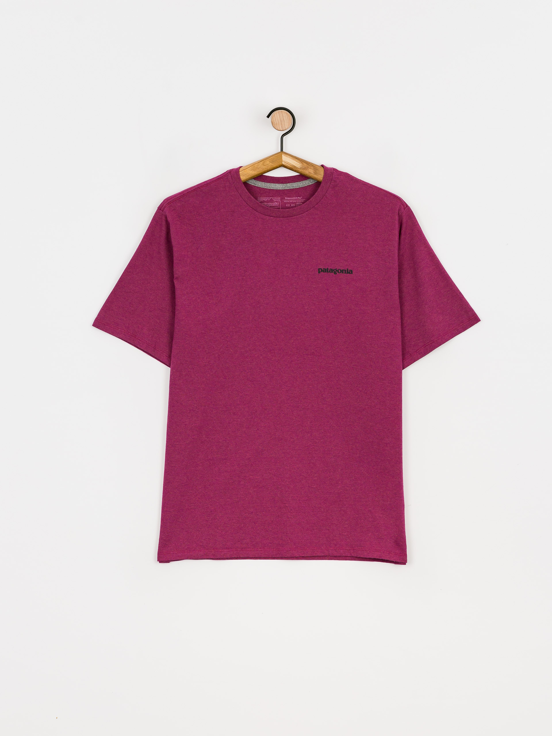 Patagonia P 6 Logo Responsibili T-shirt (star pink)