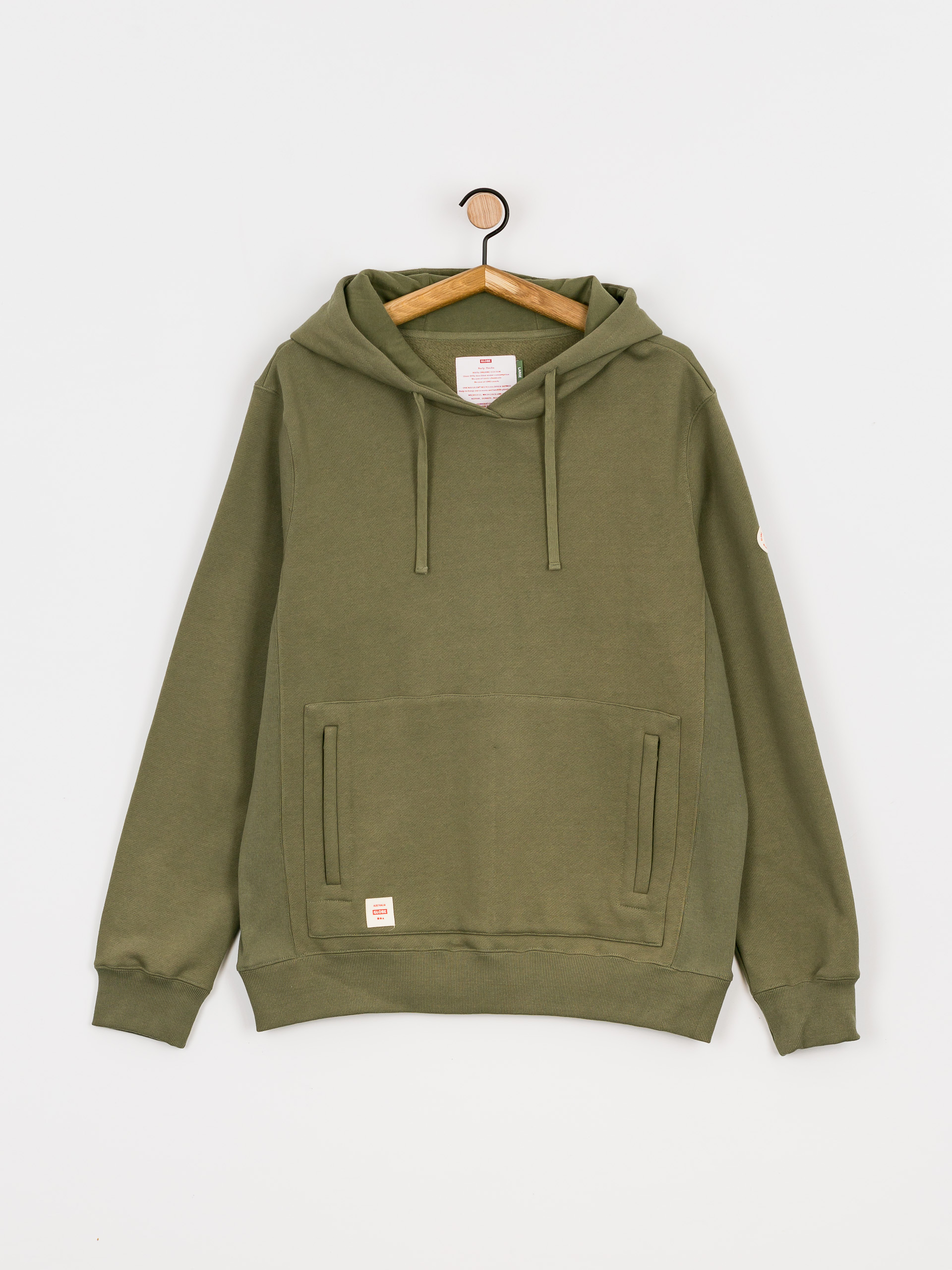 Globe Burly HD Hoodie (olive)