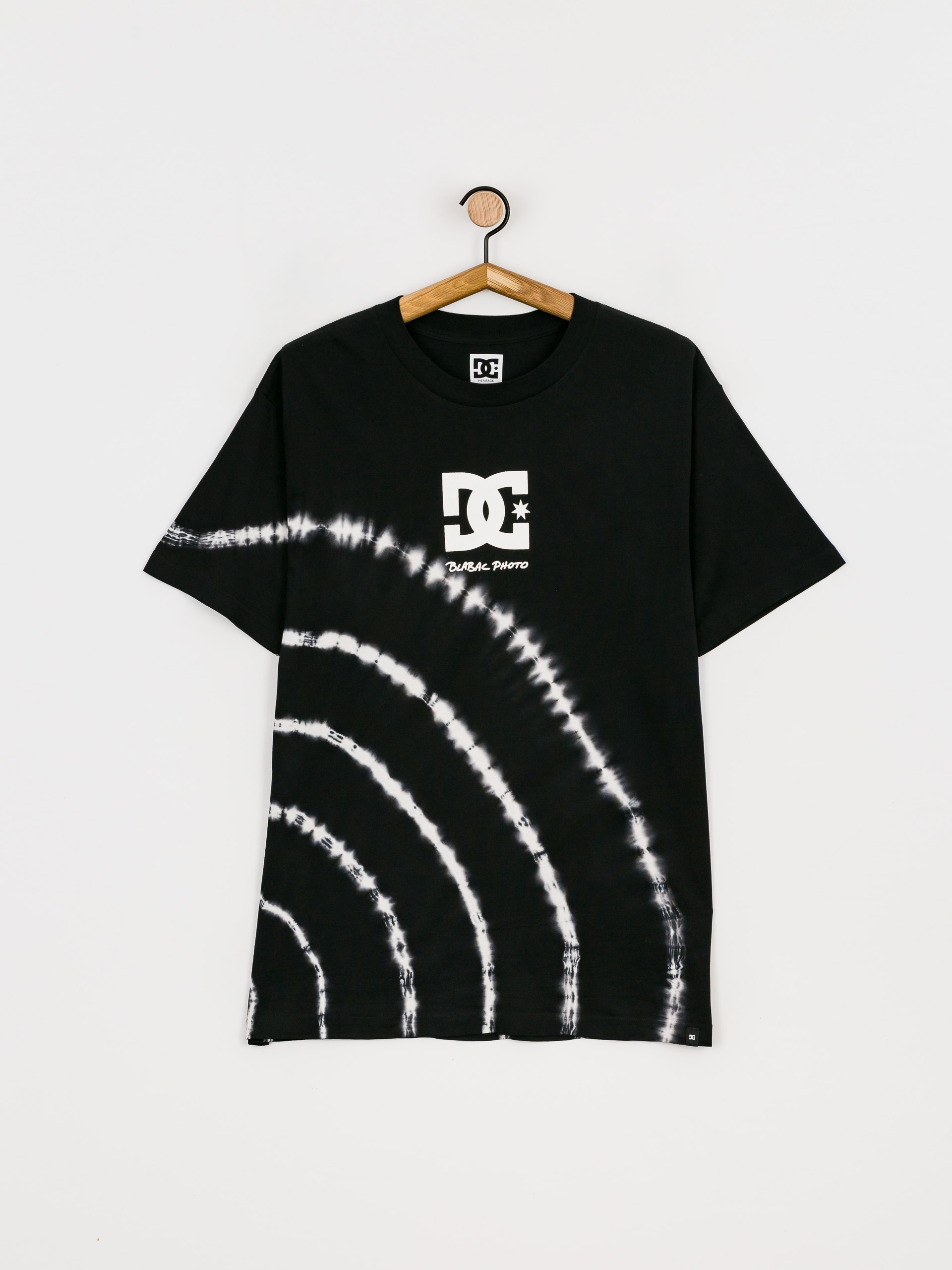 DC Blabac Kalis Love T-shirt (blk/wht spiraltiedye)