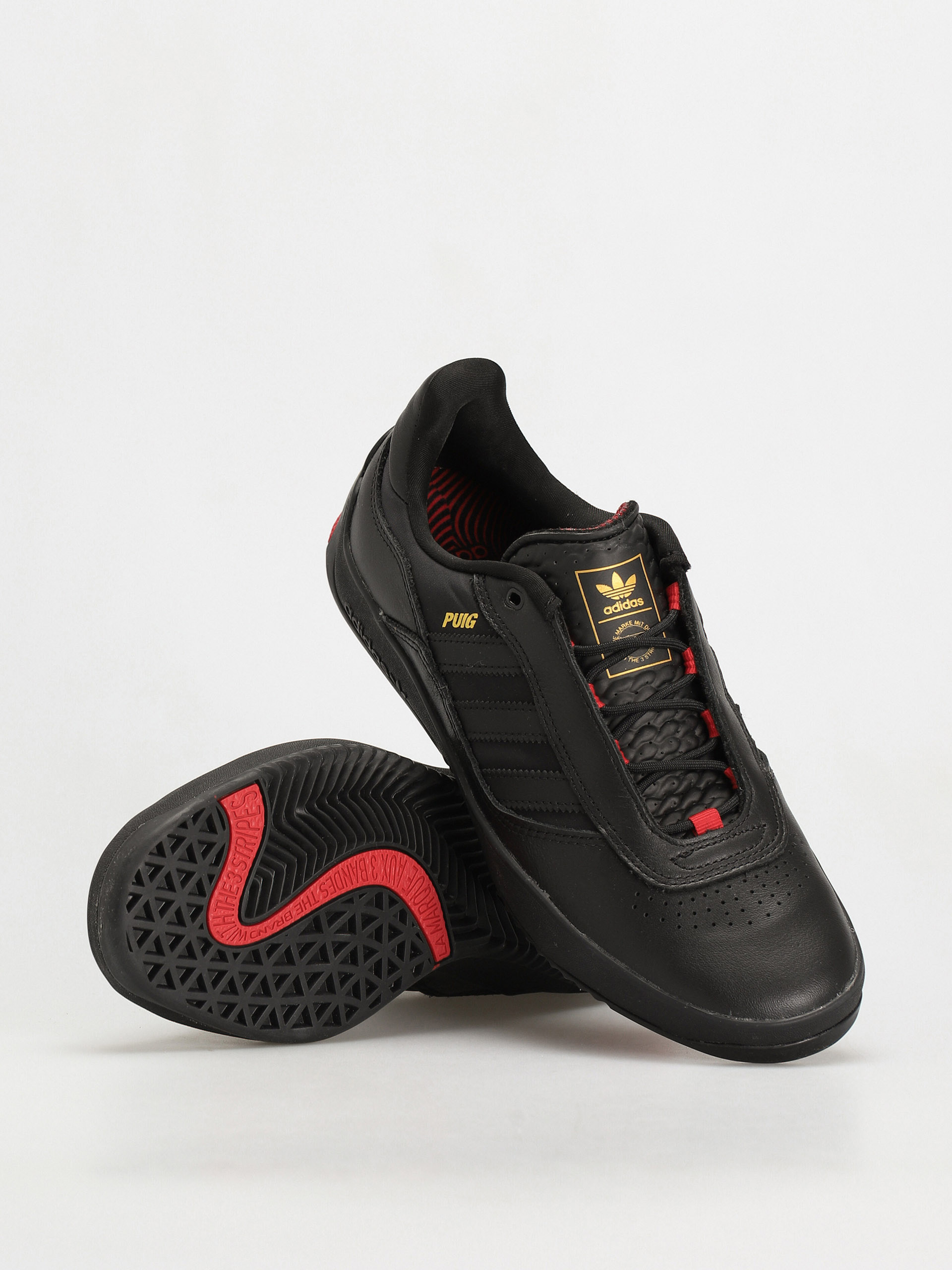 adidas Puig Shoes (cblack/cblack/scarle)
