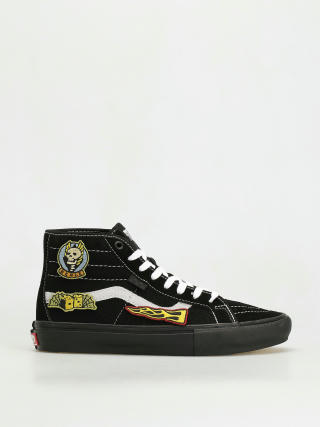 Vans Skate Sk8 Hi Decon Shoes (elijah berle black/black)