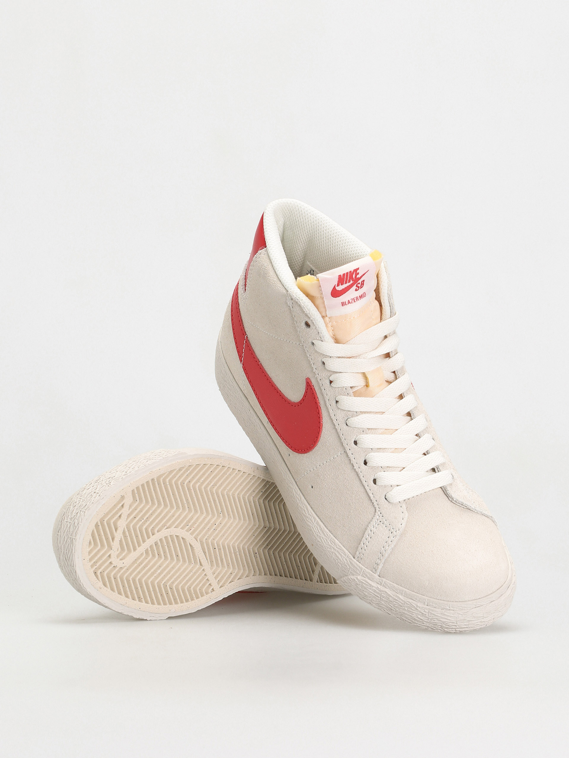 Nike SB Zoom Blazer Mid Shoes (summit white/university red summit white)