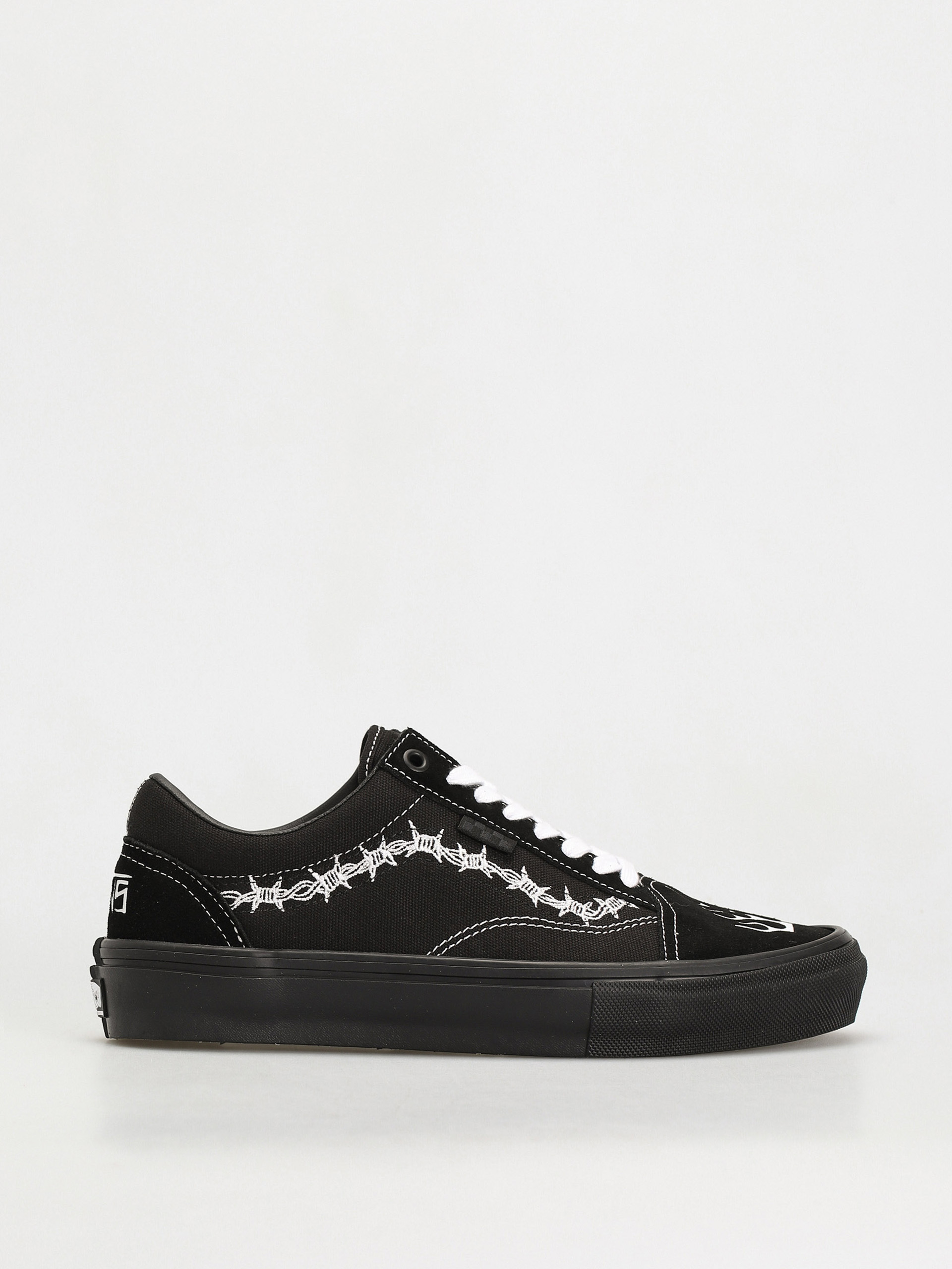 Vans Skate Old Skool Shoes (elijah berle black/black/white)