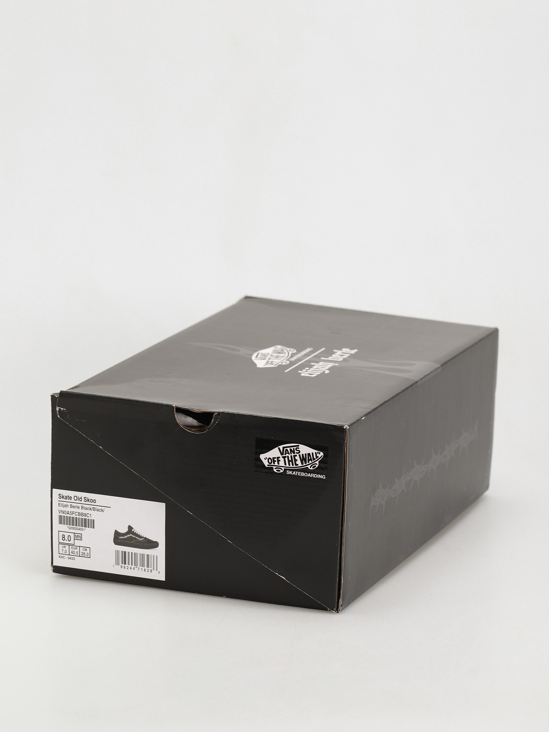 Vans Skate Old Skool Schuhe (elijah berle black/black/white)