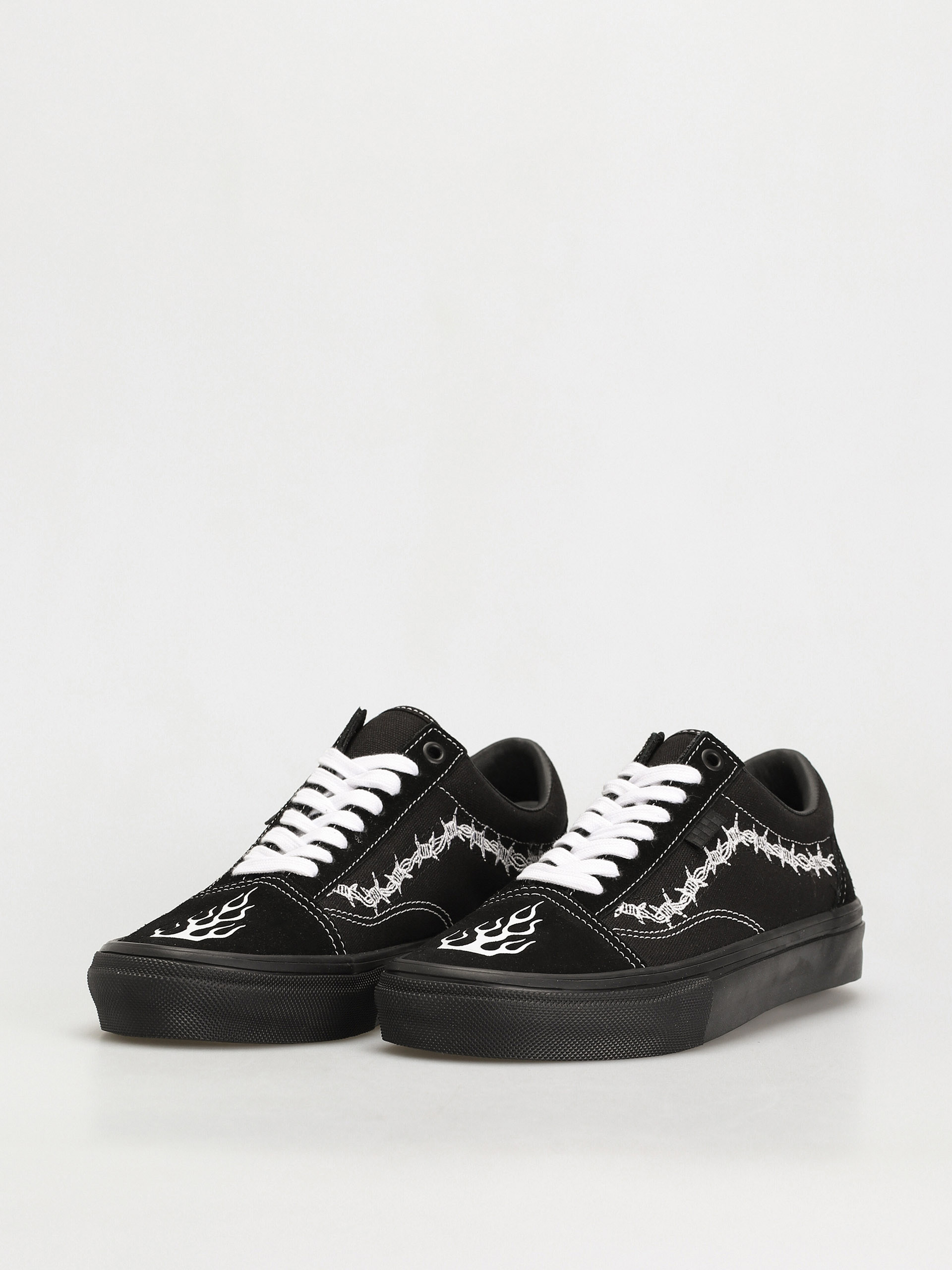 Vans Skate Old Skool Schuhe (elijah berle black/black/white)