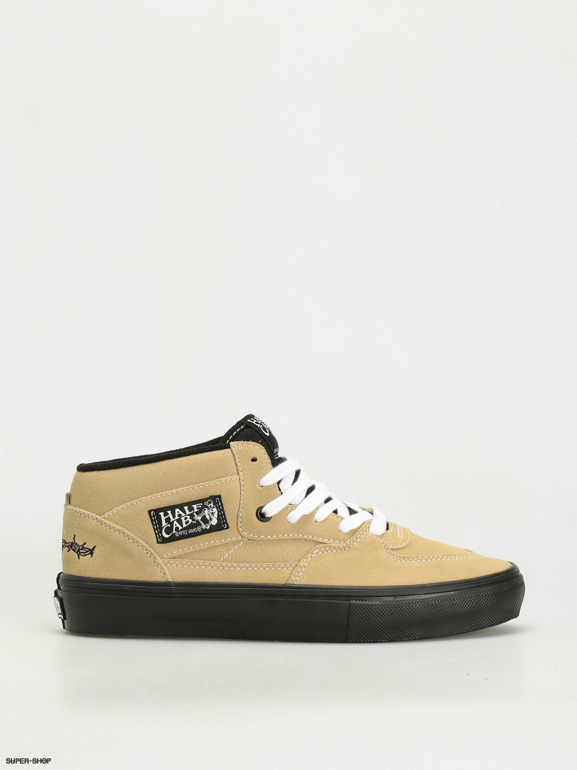 Vans Skate Half Cab Shoes - beige (elijah berle khaki/black)