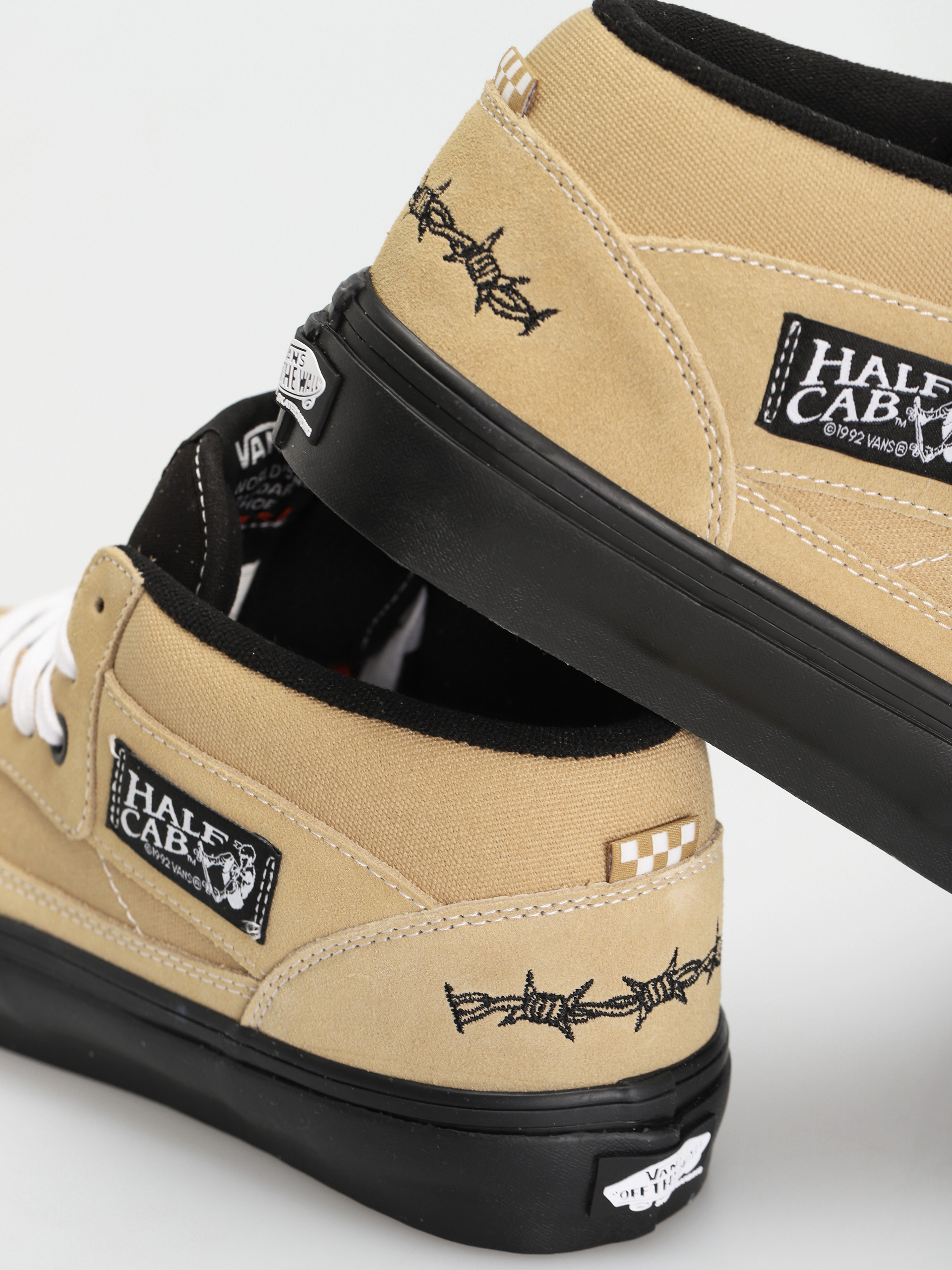 Vans Skate Half Cab Shoes (elijah berle khaki/black)