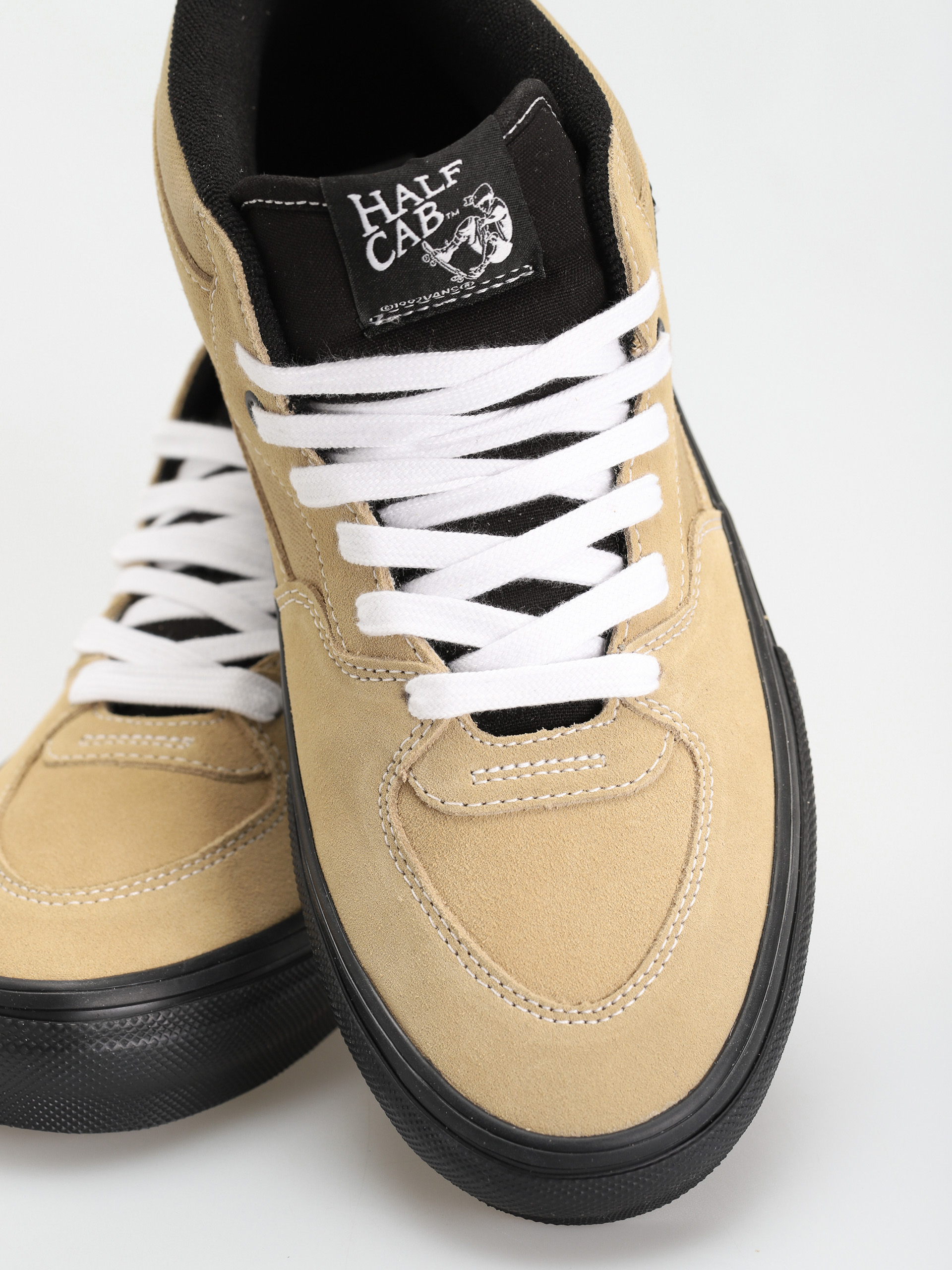 Vans Skate Half Cab Shoes - beige (elijah berle khaki/black)
