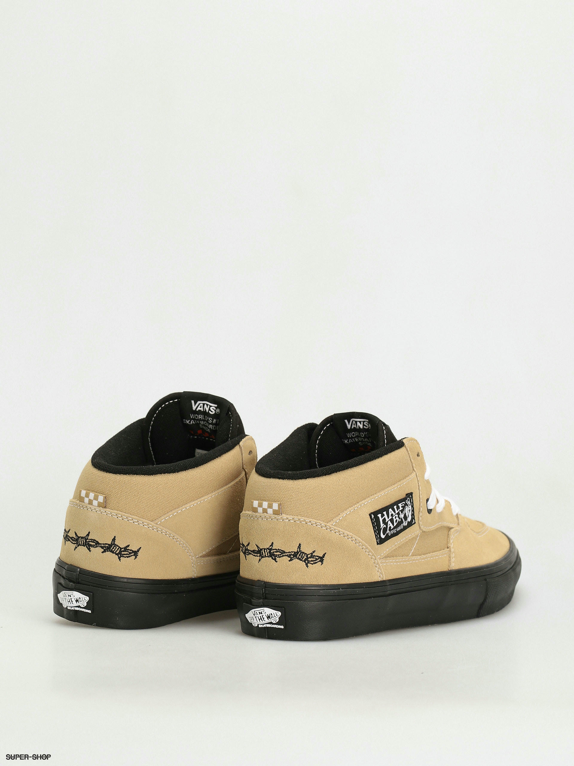 Vans Skate Half Cab Shoes - beige (elijah berle khaki/black)