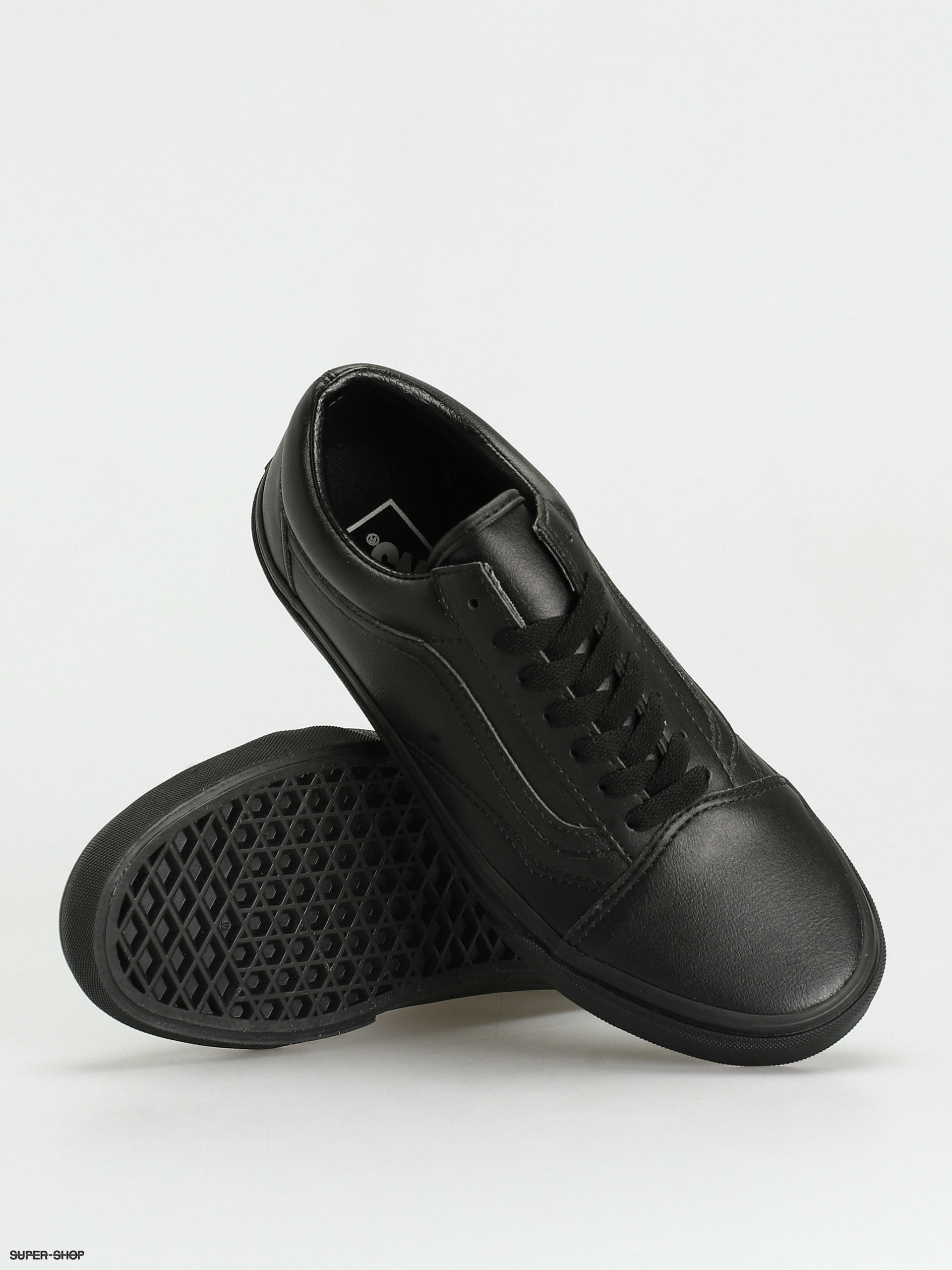 Vans old skool mono black sale