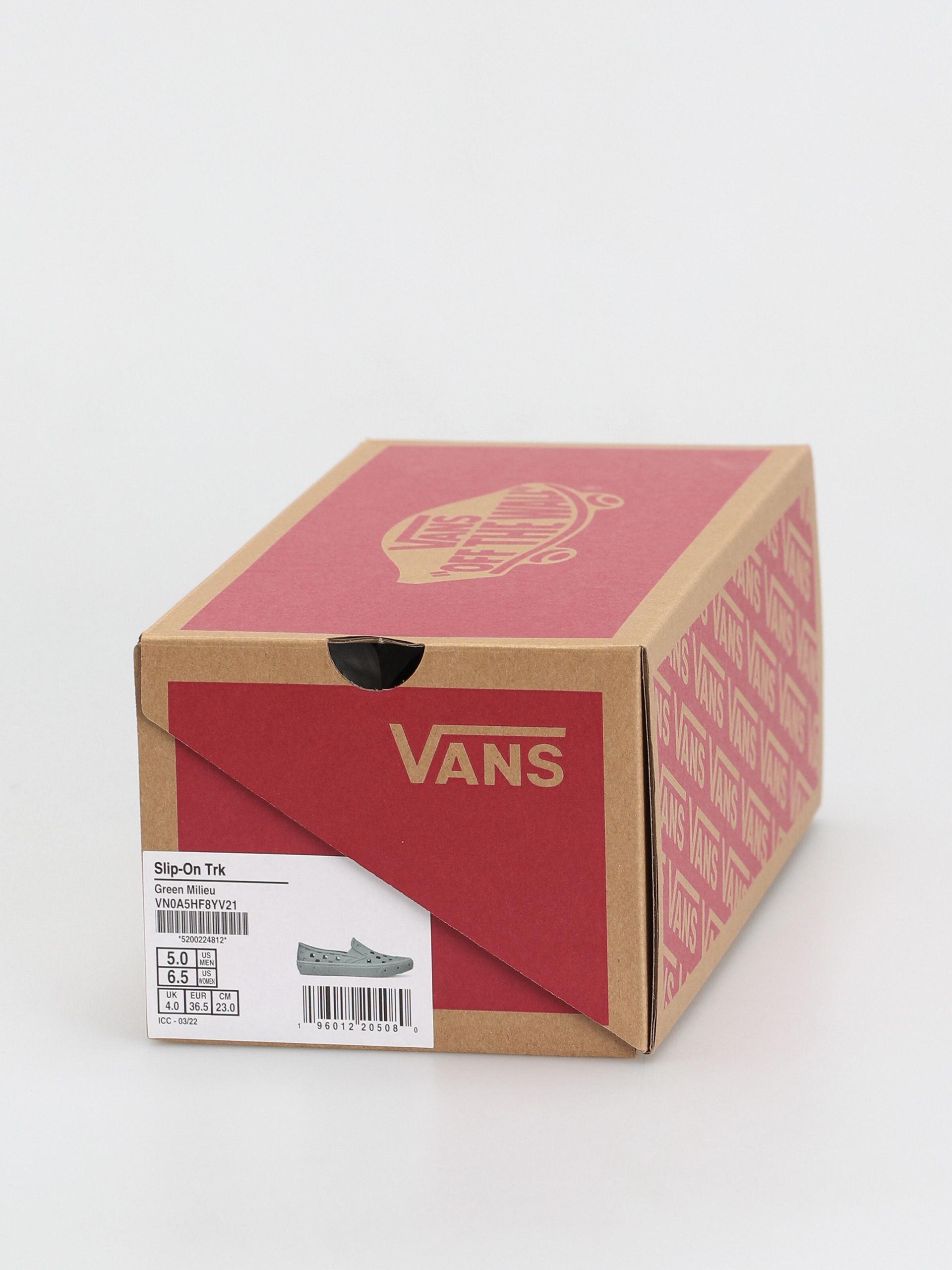 Vans Trek Slip On Shoes (green milieu)