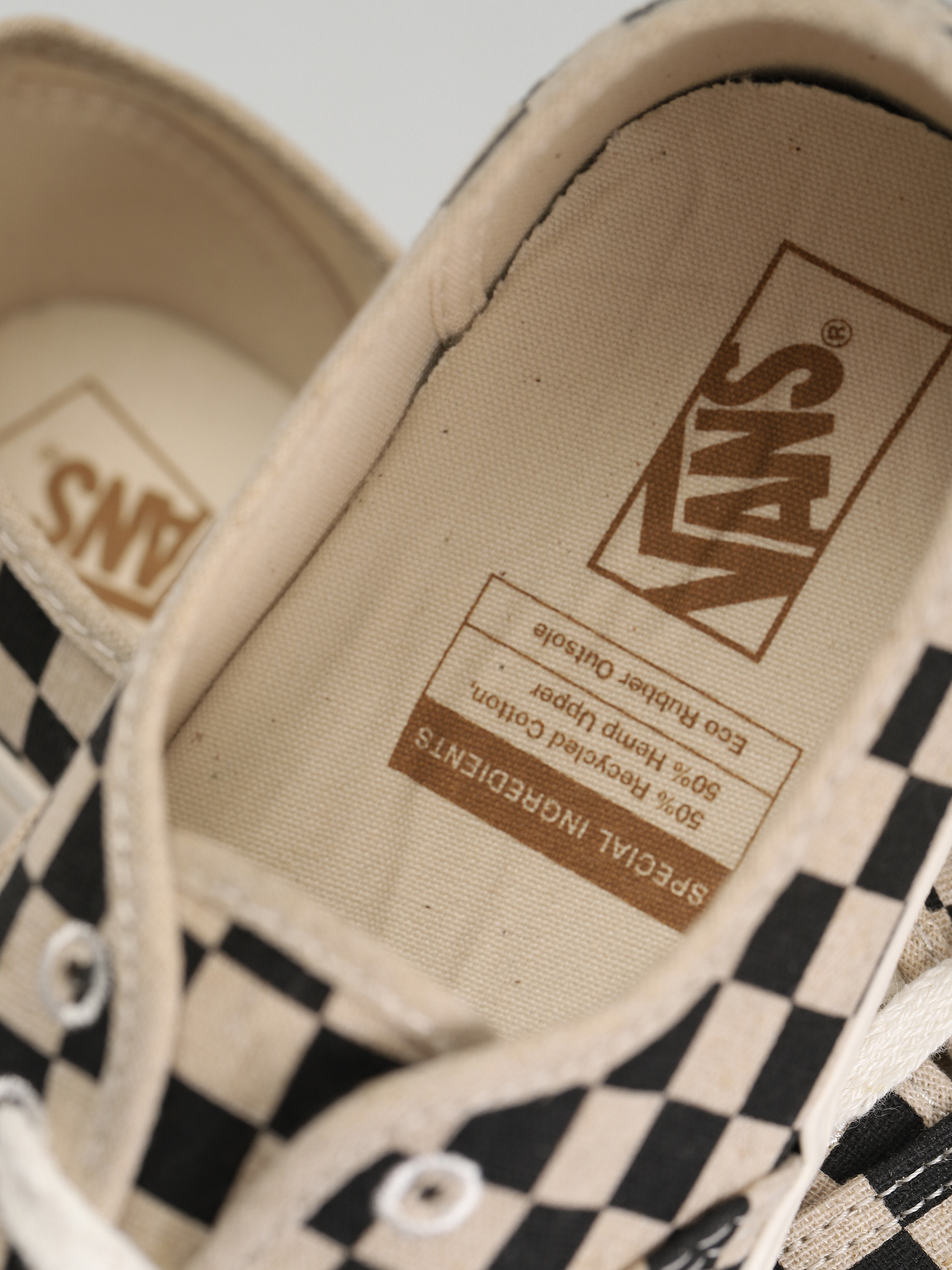 Vans Authentic Shoes (eco theory checkerboard)