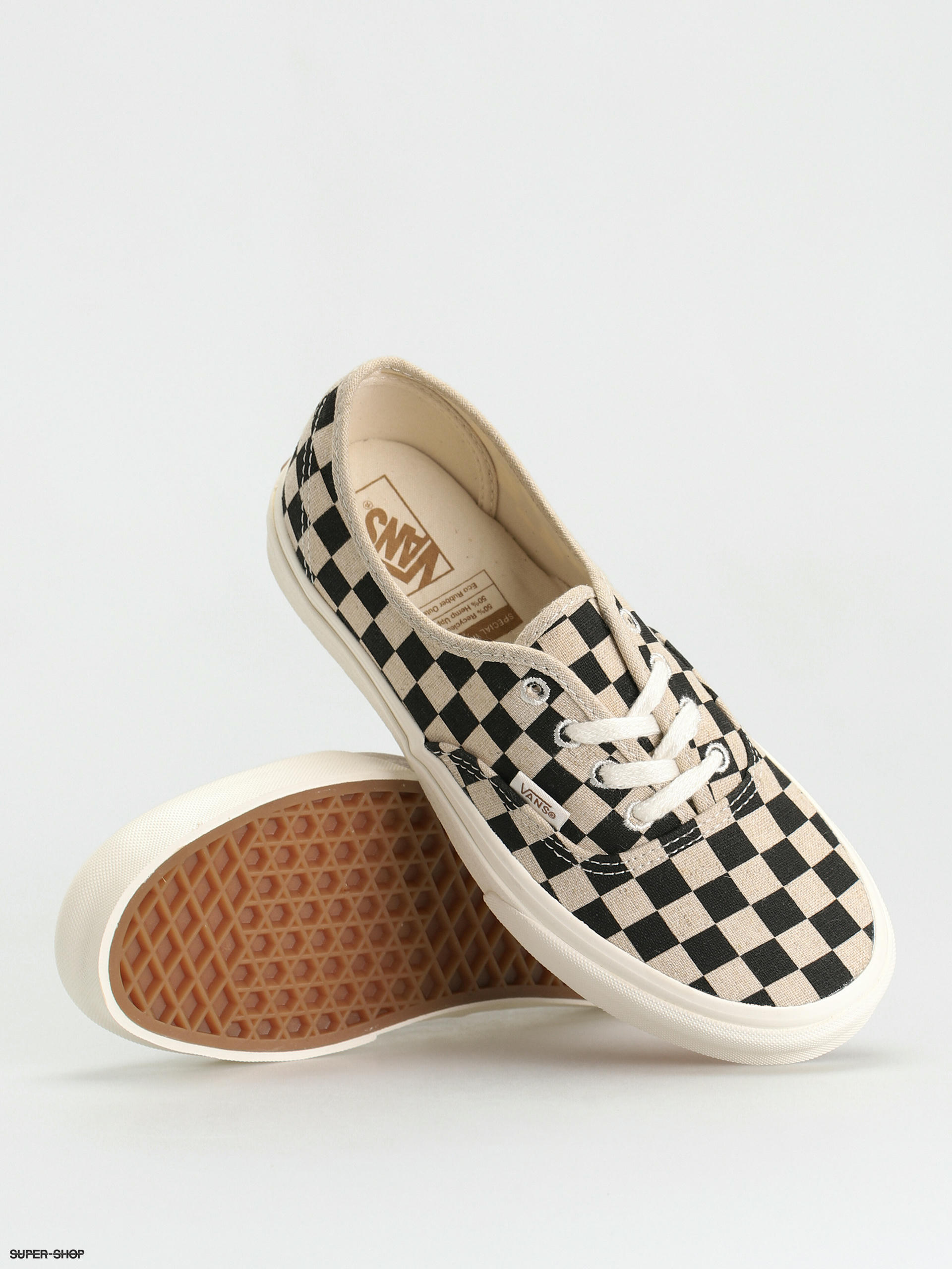 Vans Skate Slip-On Shoes - (Checkerboard) Black / Off White | Flatspot