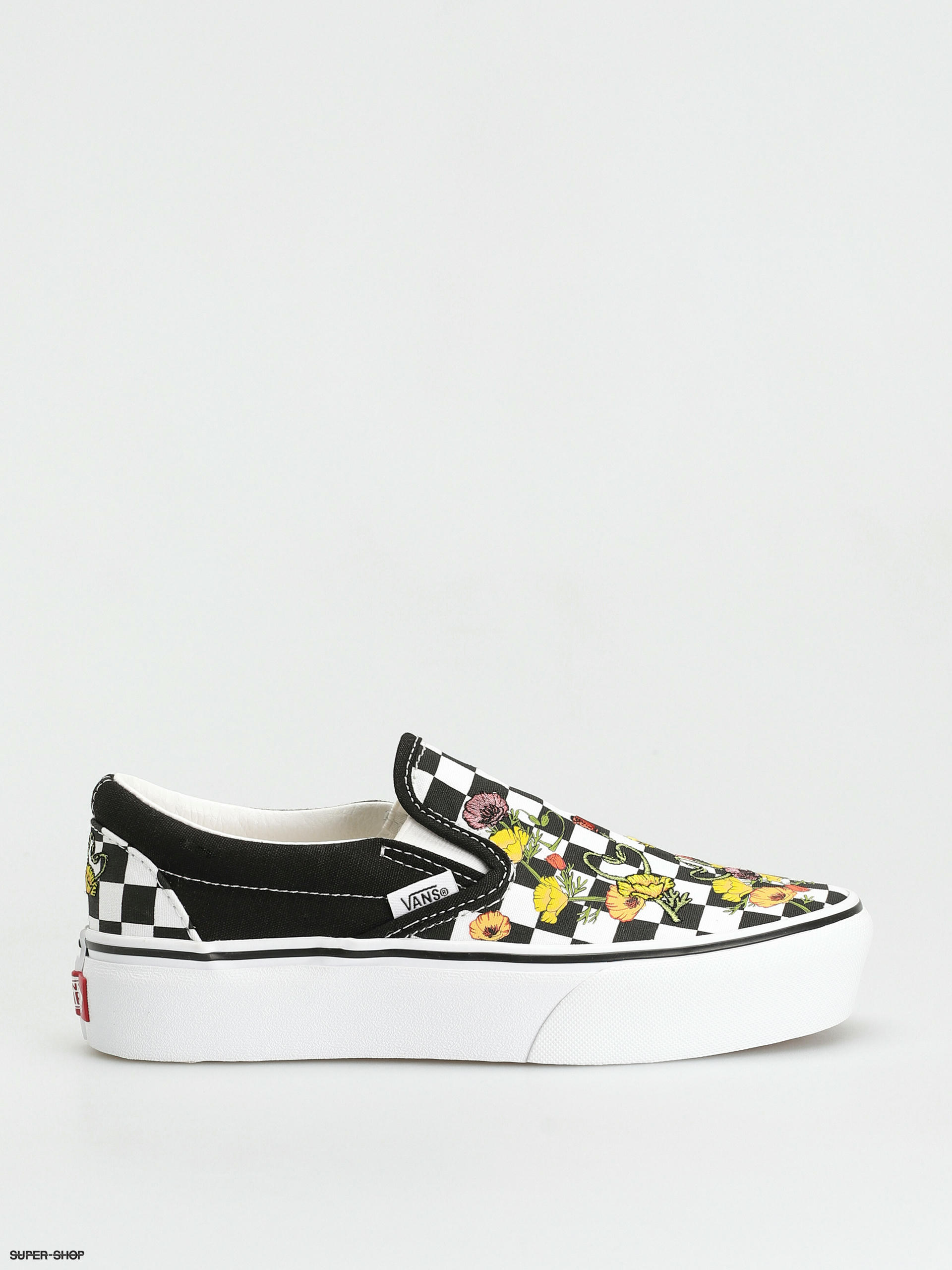 Multicolor 2024 platform vans