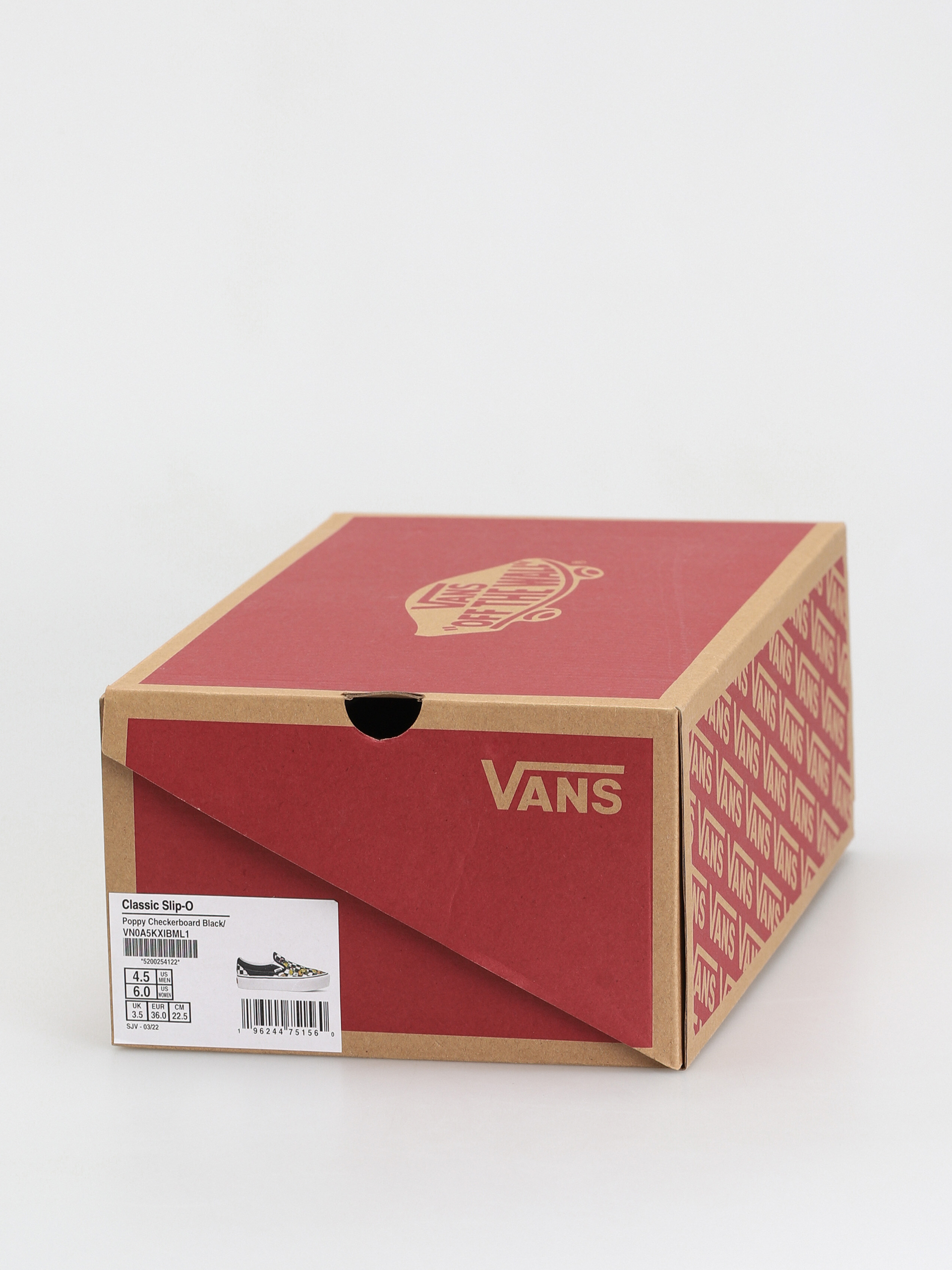 vans poppy checkerboard
